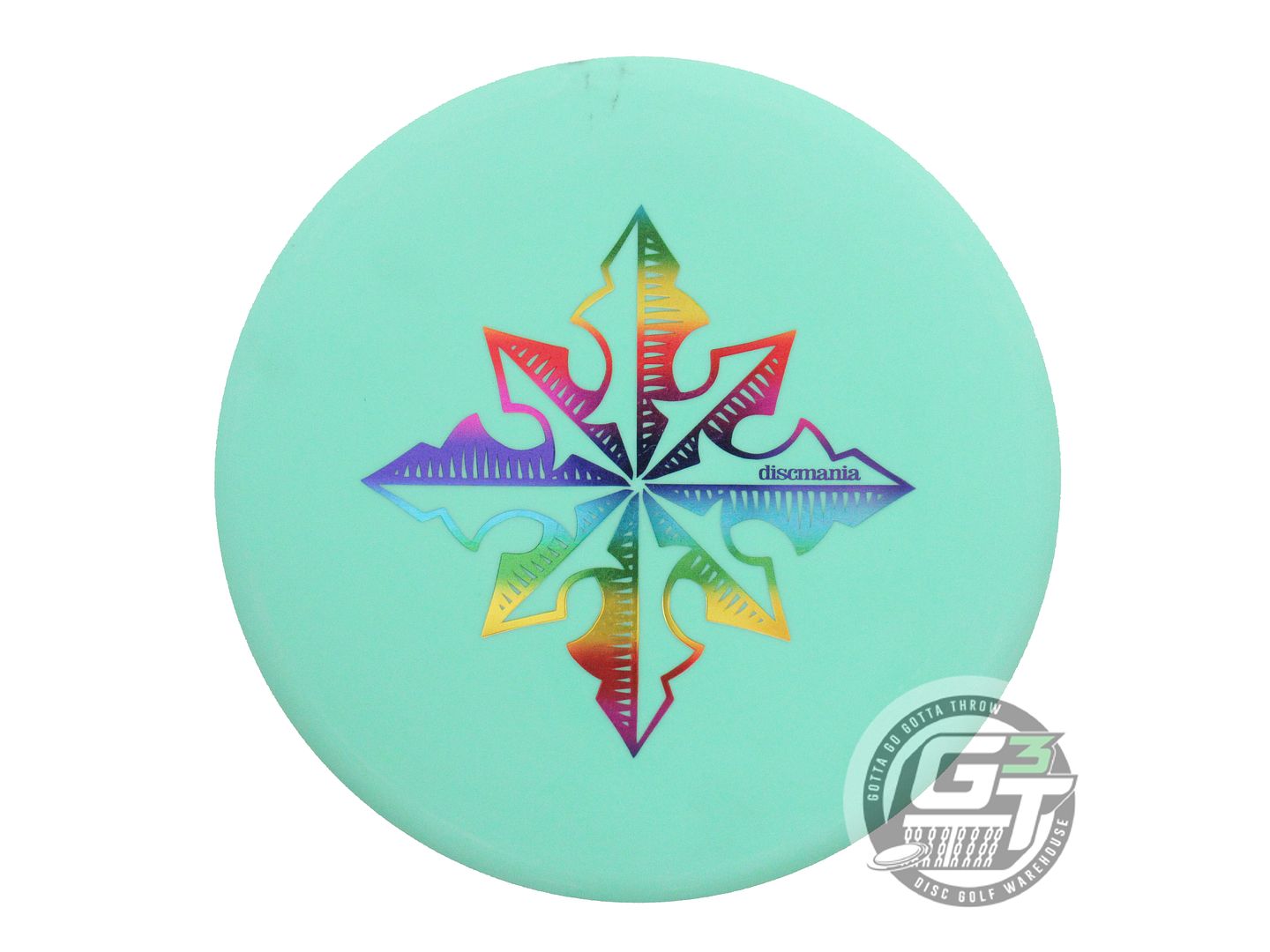 USED DiscMania NORTH STAR Active Base Sensei 169g Green Rainbow Foil Putter Disc