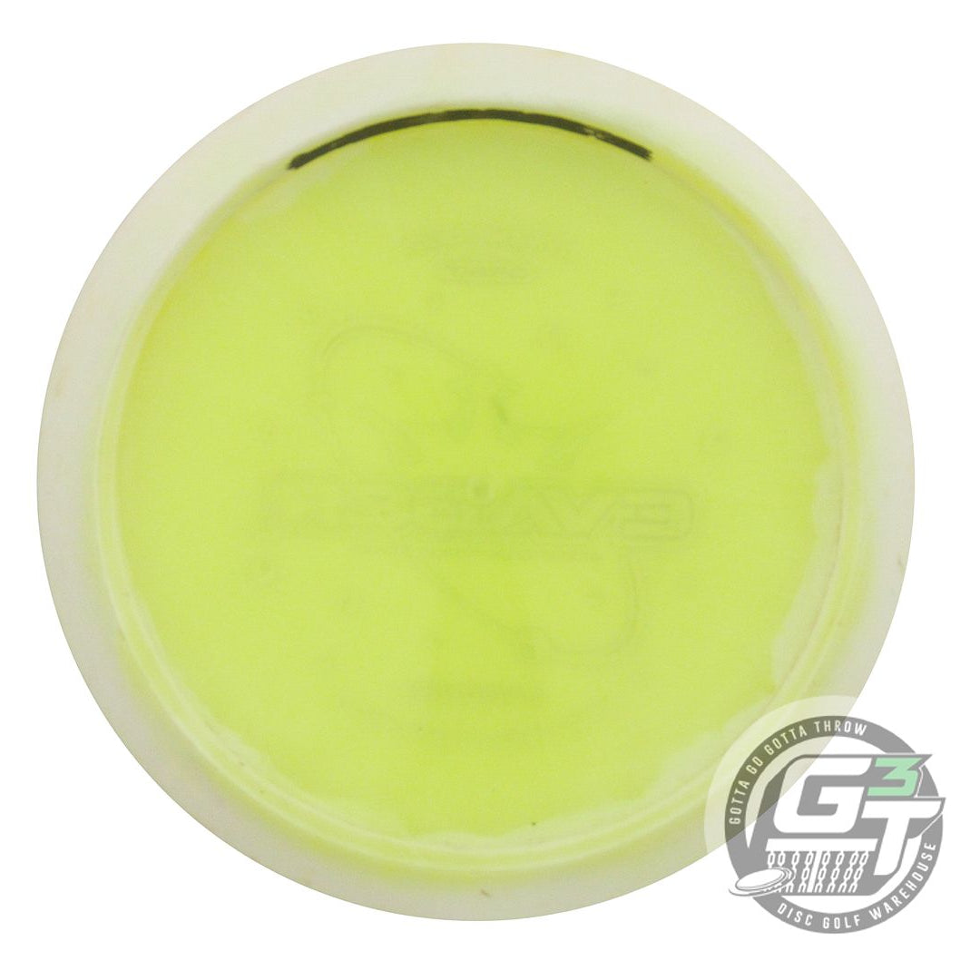 USED Dynamic Discs Lucid Ice Orbit Evader 174g White-Yellow Fairway Driver Disc