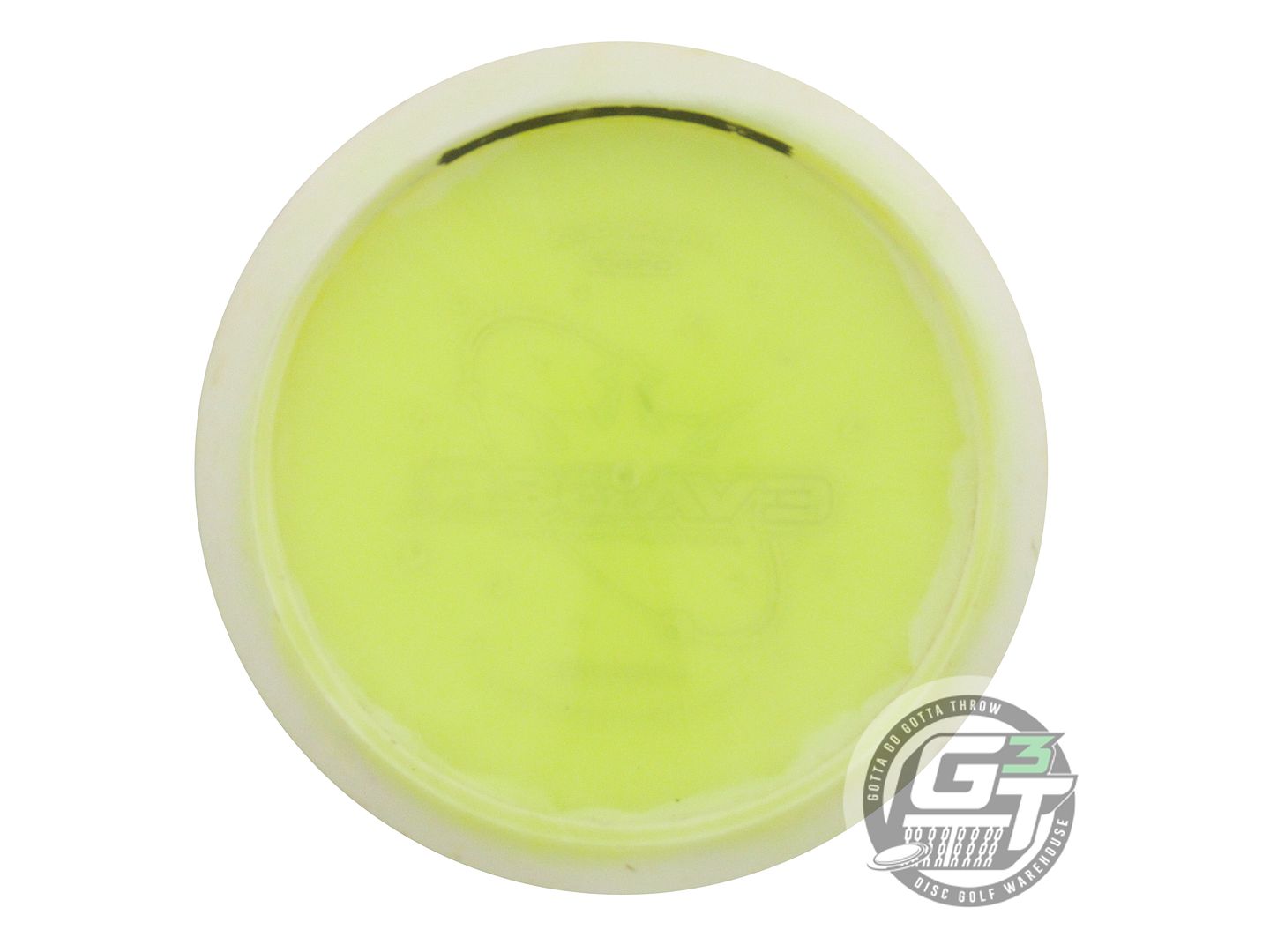 USED Dynamic Discs Lucid Ice Orbit Evader 174g White-Yellow Fairway Driver Disc