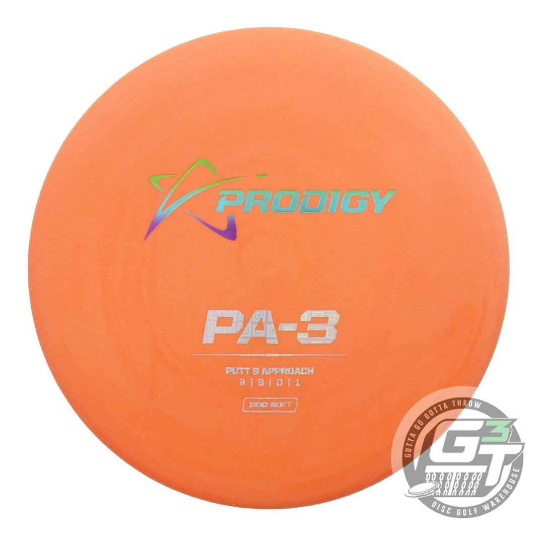 Prodigy 300 Soft Series PA3 Putter Golf Disc (Individually Listed)