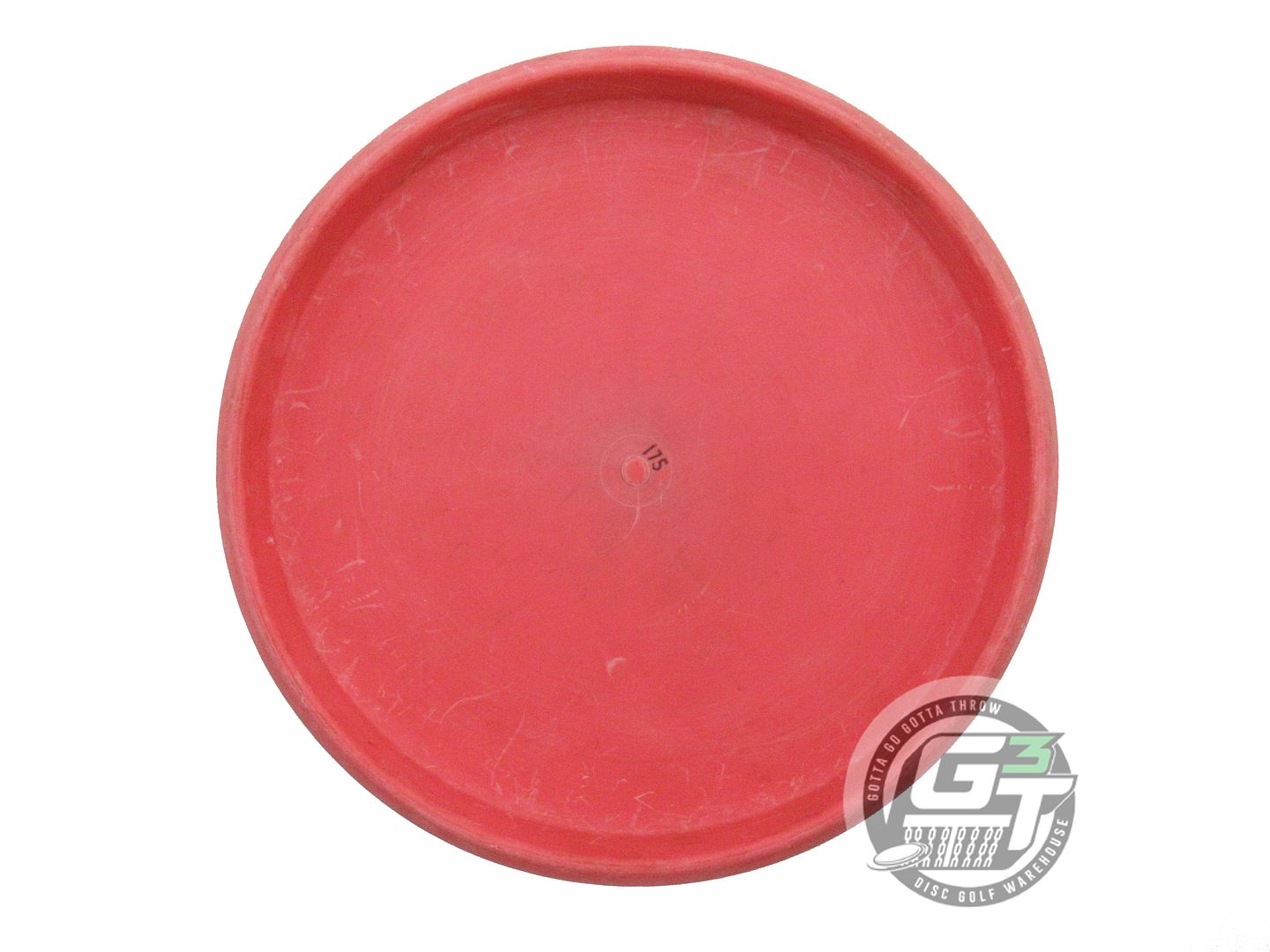 USED Dynamic Discs Classic Super Soft Warden 175g Red Wiped Stamp Putter Disc