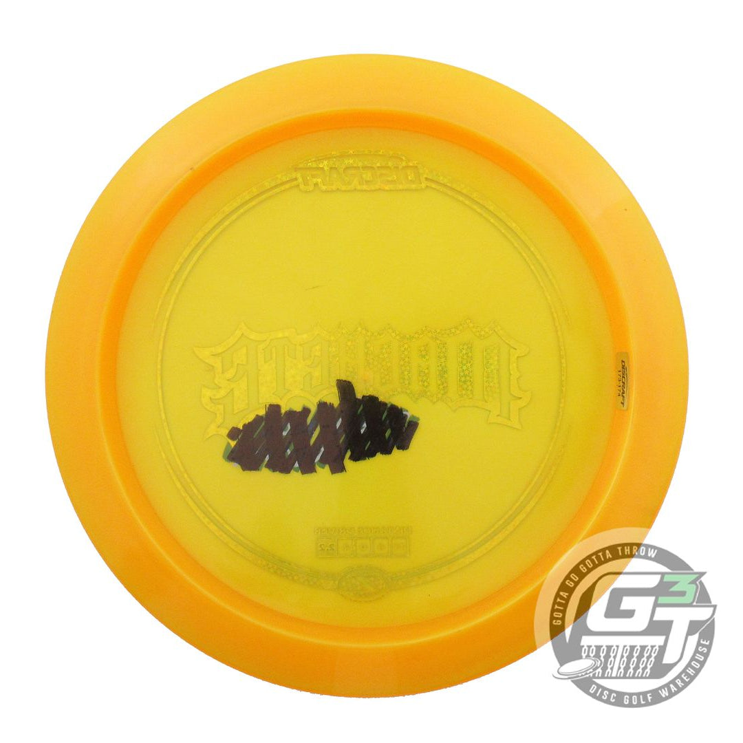USED Discraft Z Machete 180g Orange Rainbow Star Foil Distance Driver Golf Disc