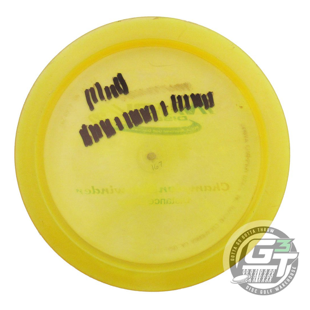 USED Innova Champion Sidewinder 167g Yellow PFN Distance Driver Golf Disc
