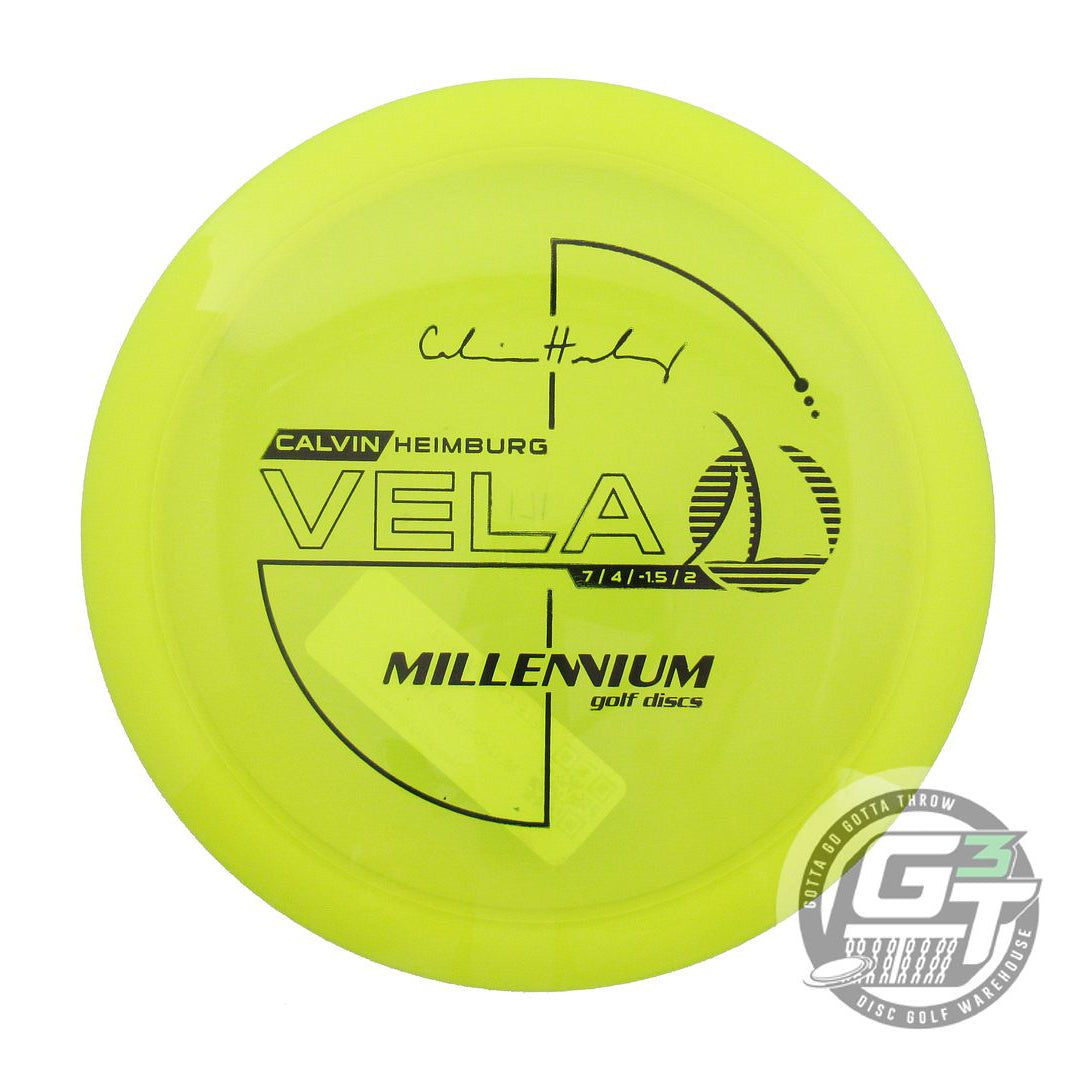 Millennium Calvin Heimburg Signature Flat Top Quantum Vela Fairway Driver Golf Disc (Individually Listed)
