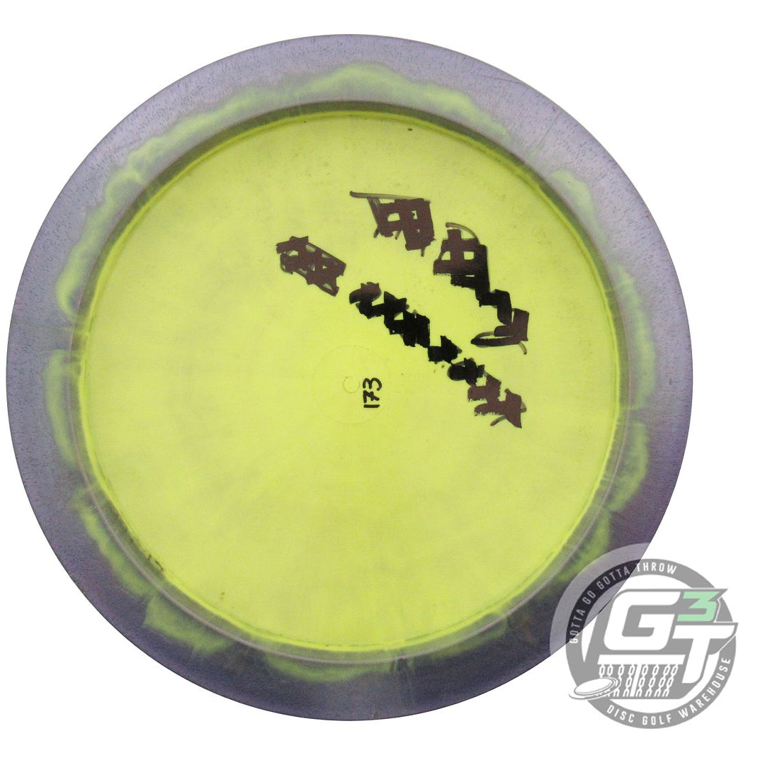 USED Innova Halo Star Wraith 173g Purple-Yellow Distance Driver Golf Disc