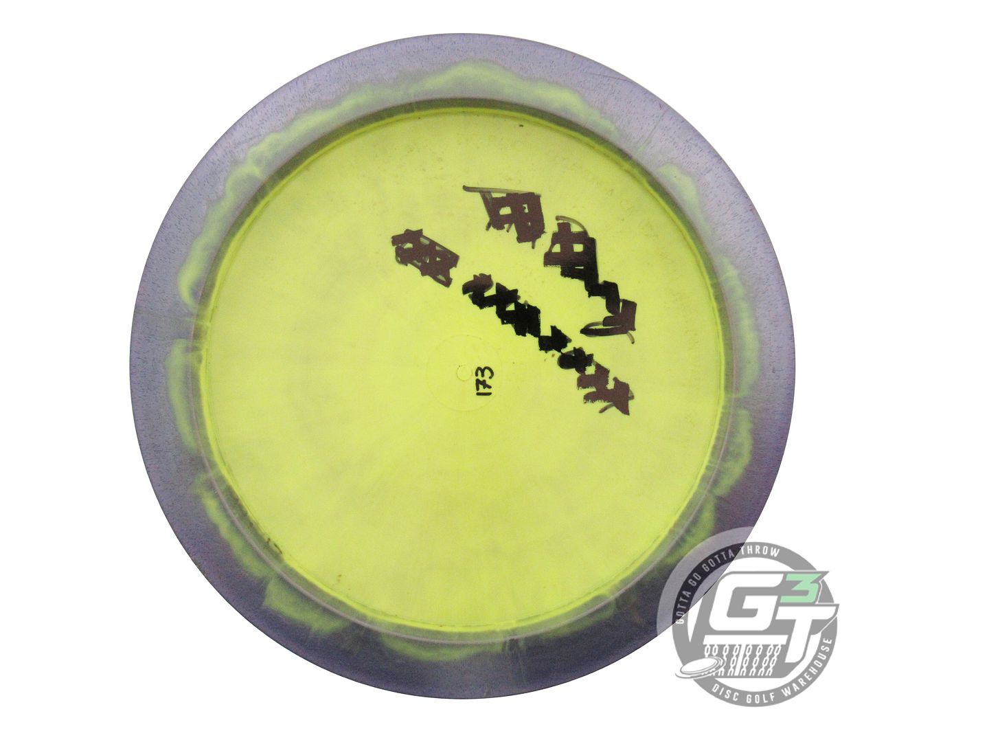 USED Innova Halo Star Wraith 173g Purple-Yellow Distance Driver Golf Disc
