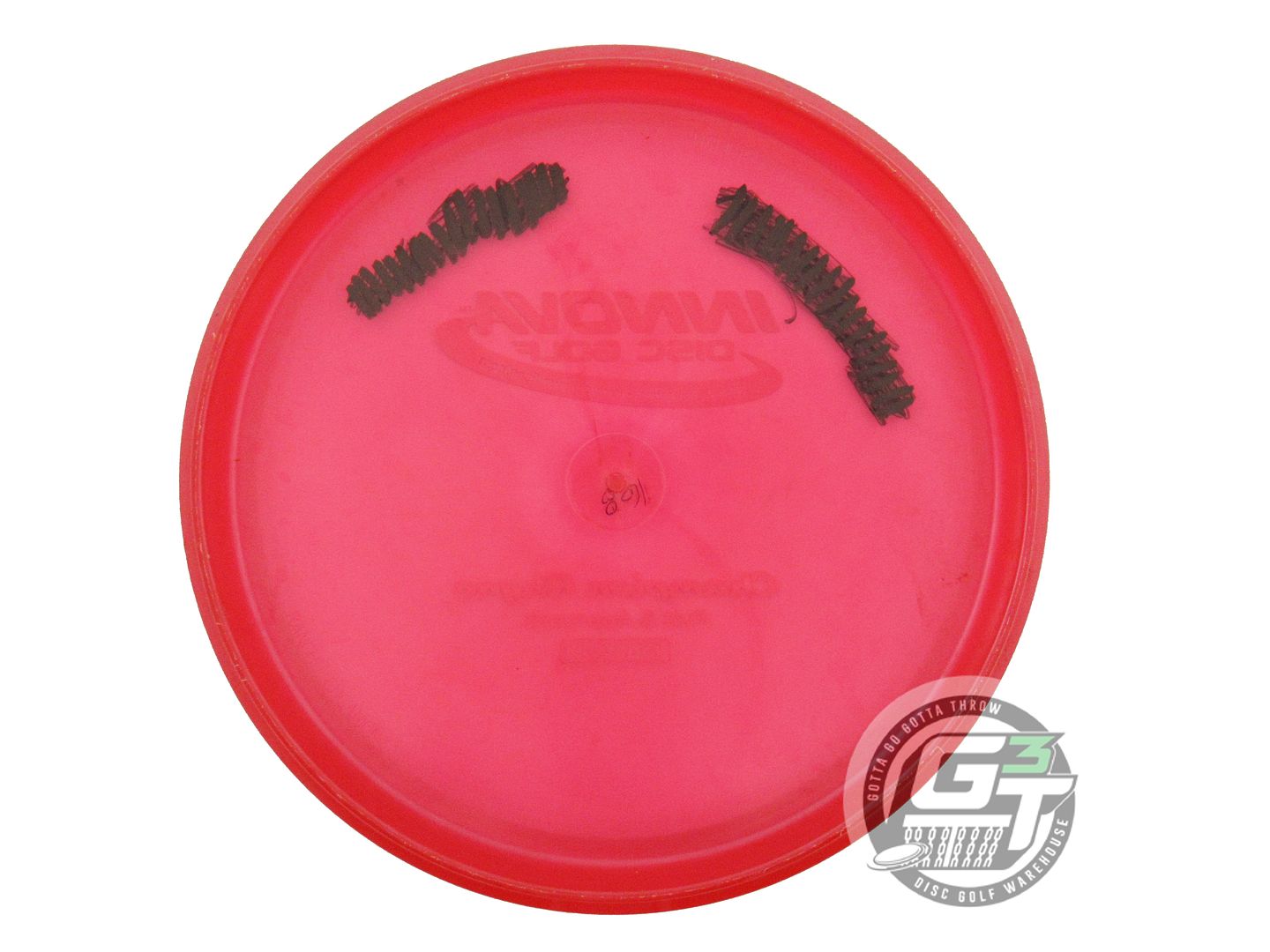 USED Innova Champion Rhyno 168g Red White Stamp Putter Golf Disc