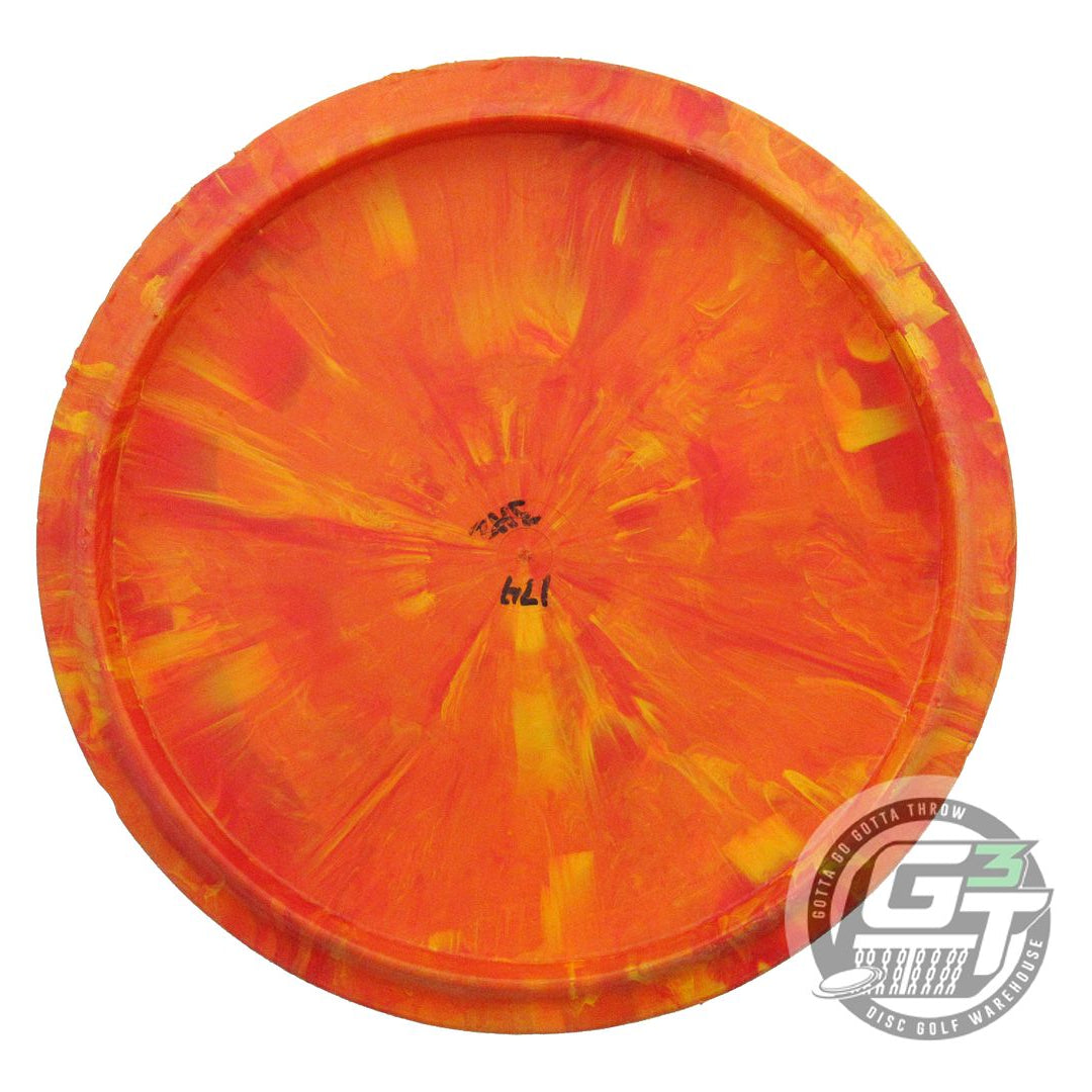 USED Lightning X-OUT Standard #3 Hyzer 174g Orange Midrange Golf Disc