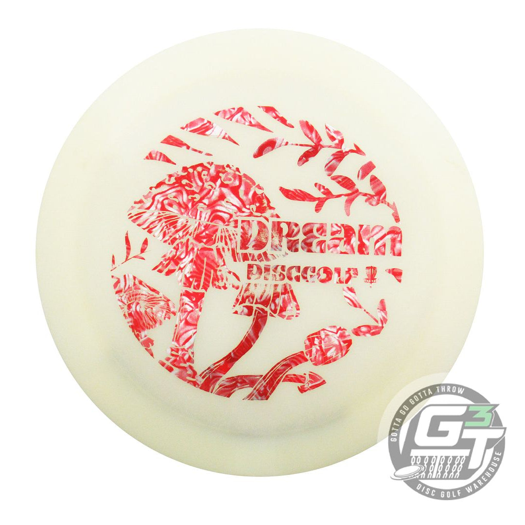 USED Millennium Lunar Glow Quantum Falcon 173g White Rose Foil Driver Golf Disc