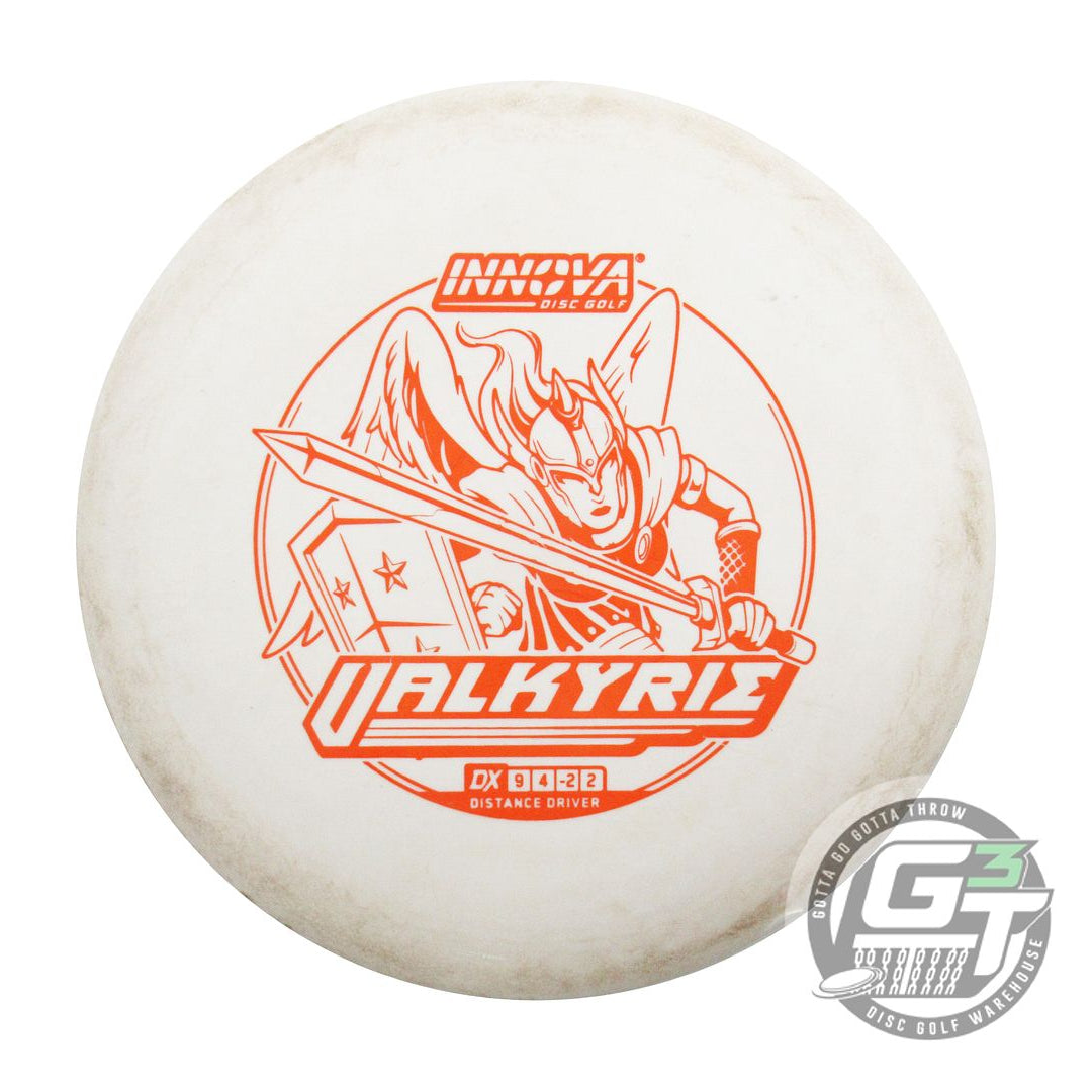 USED Innova DX Valkyrie 172g White Orange Stamp Distance Driver Golf Disc