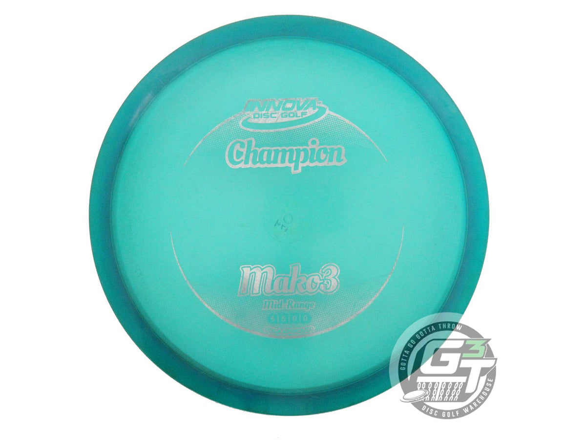 USED Innova Champion Mako3 174g Blue Silver Stamp Midrange Golf Disc