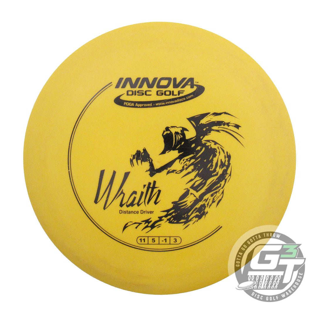 USED Innova DX Wraith 172g Marigold Black Stamp Distance Driver Golf Disc