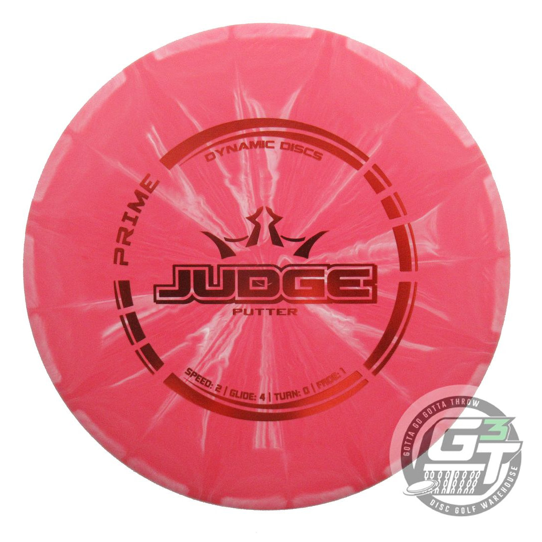Dynamic Discs Prime Burst Judge Putter Golf Disc (Individually Listed)