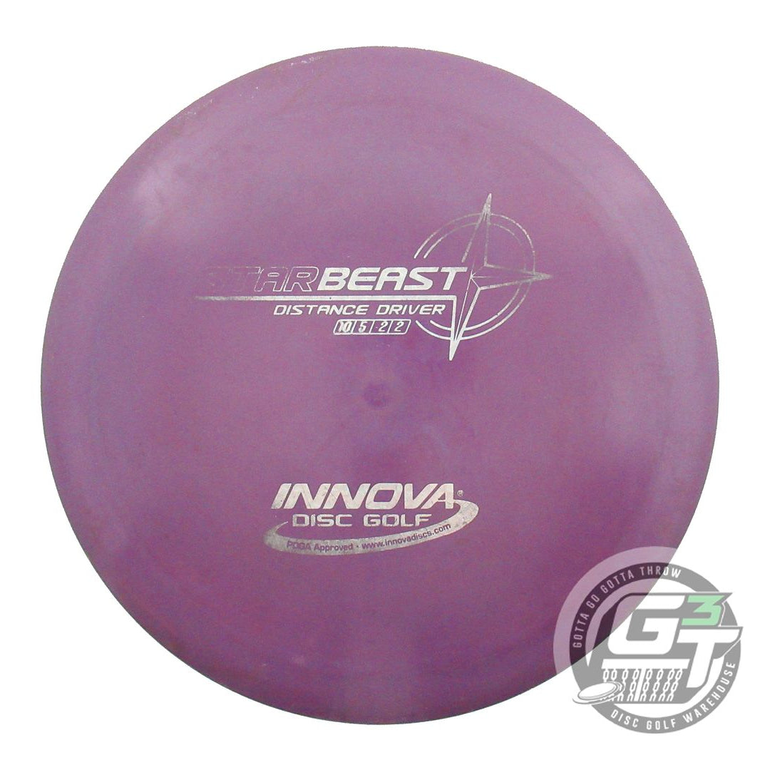 USED Innova Star Beast 171g Purple Silver Prism Foil Distance Driver Golf Disc