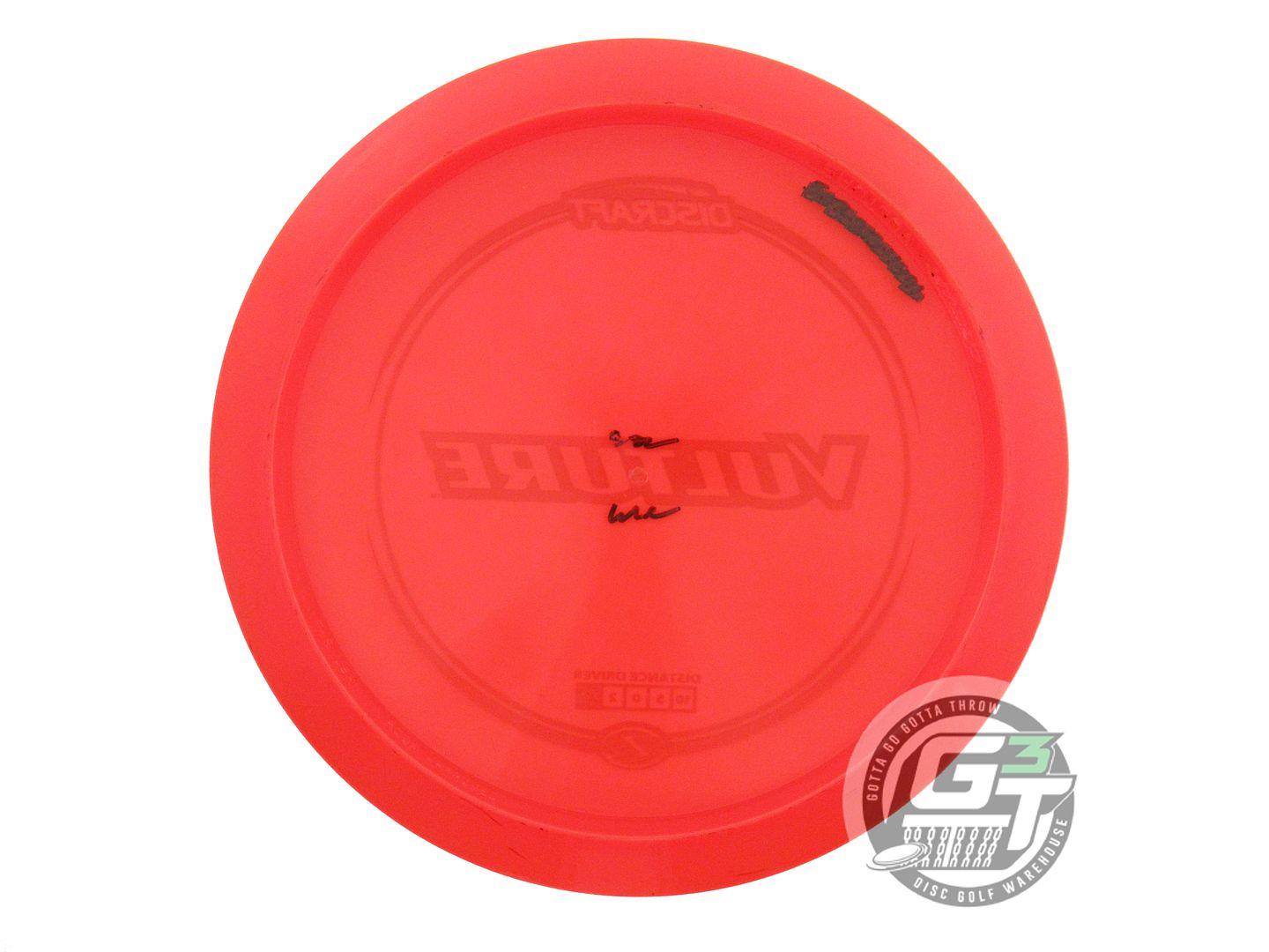 USED Discraft Z Vulture 173g Red Magenta Foil Distance Driver Golf Disc