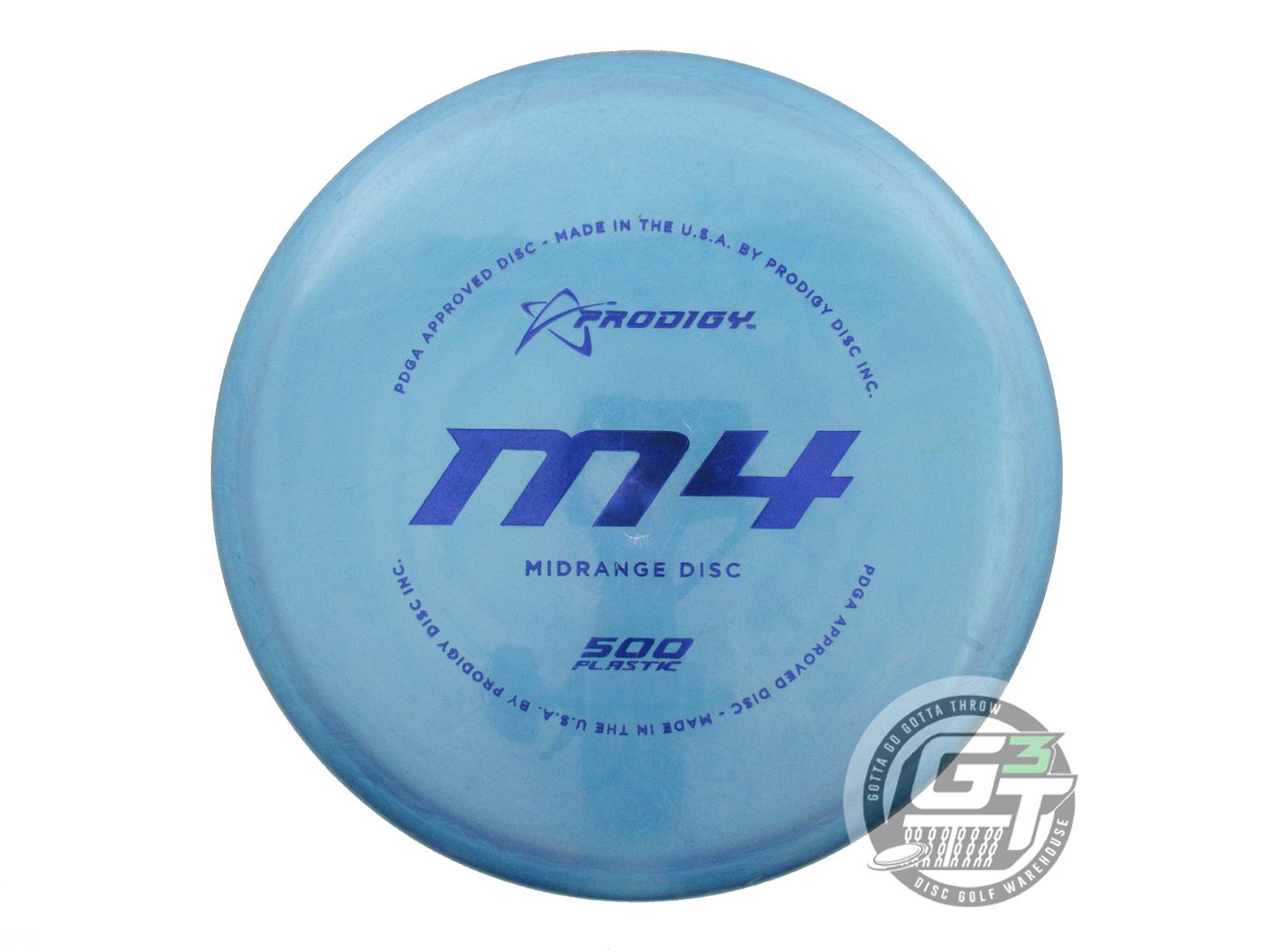 USED Prodigy Discs 500 M4 178g Blue Blue Foil Midrange Golf Disc