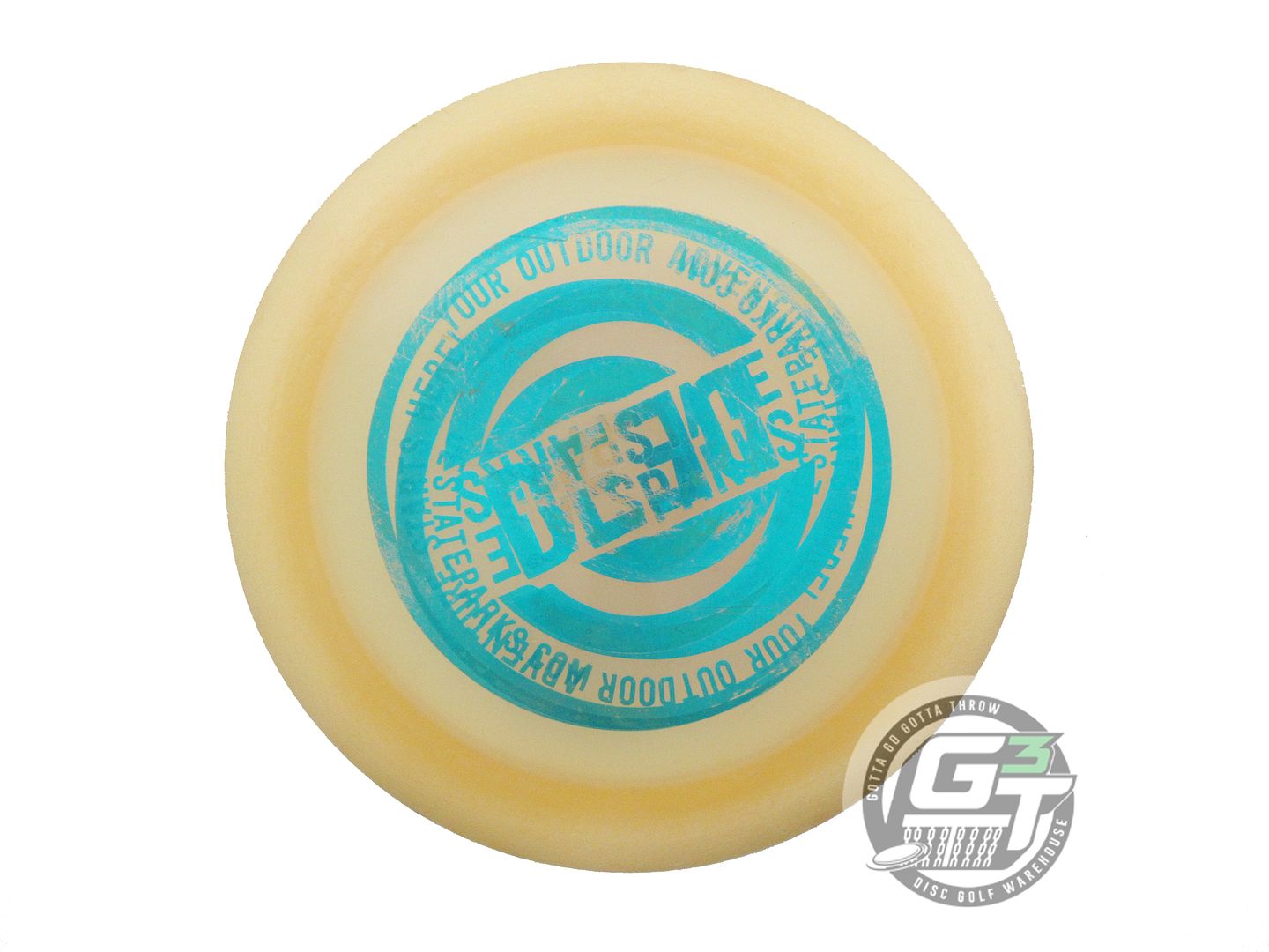 USED Innova X-OUT Champion Destroyer 171g Peach Distance Driver Golf Disc