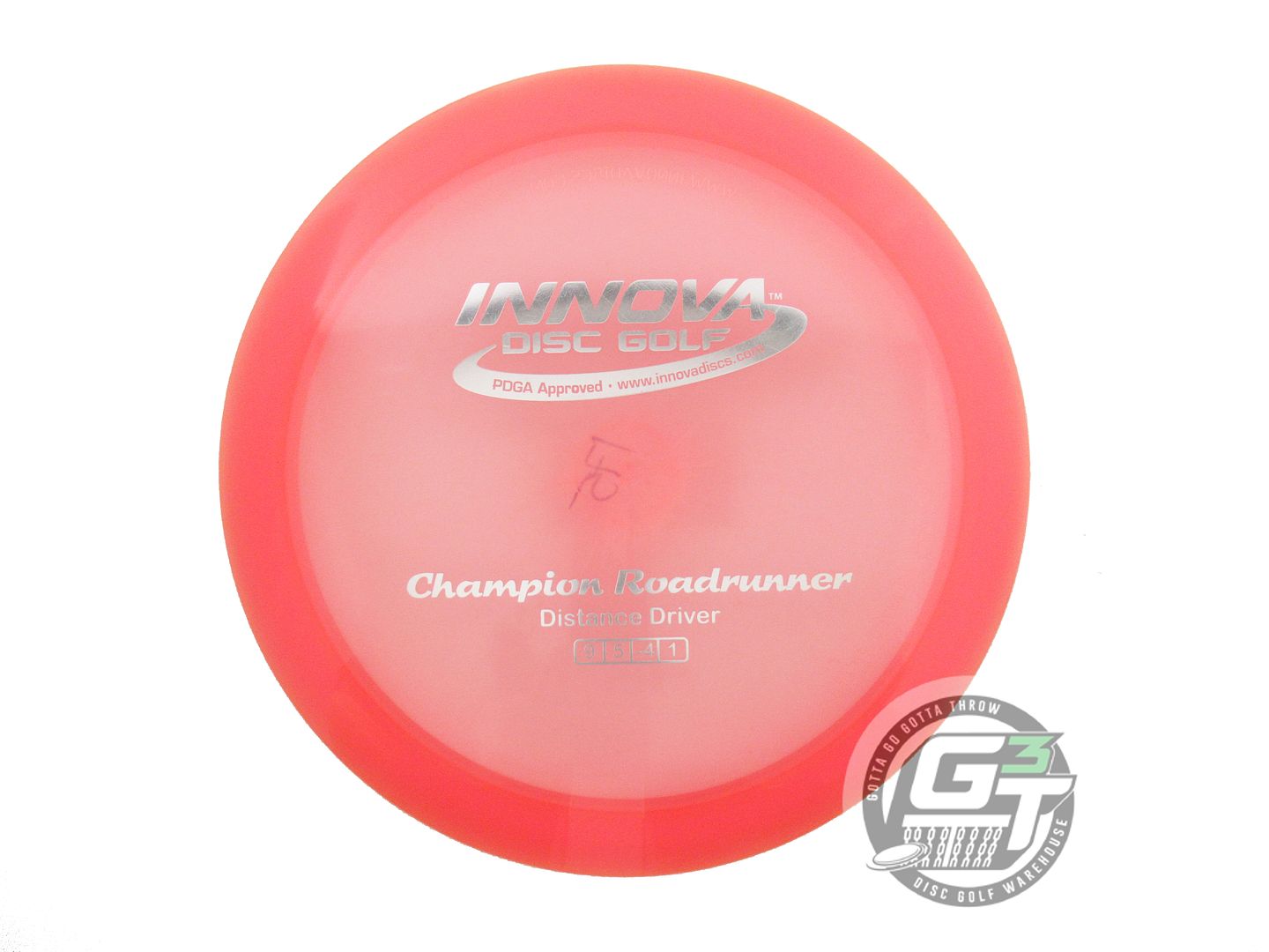 USED Innova Champion Roadrunner 175g Pink Silver Foil Distance Driver Golf Disc