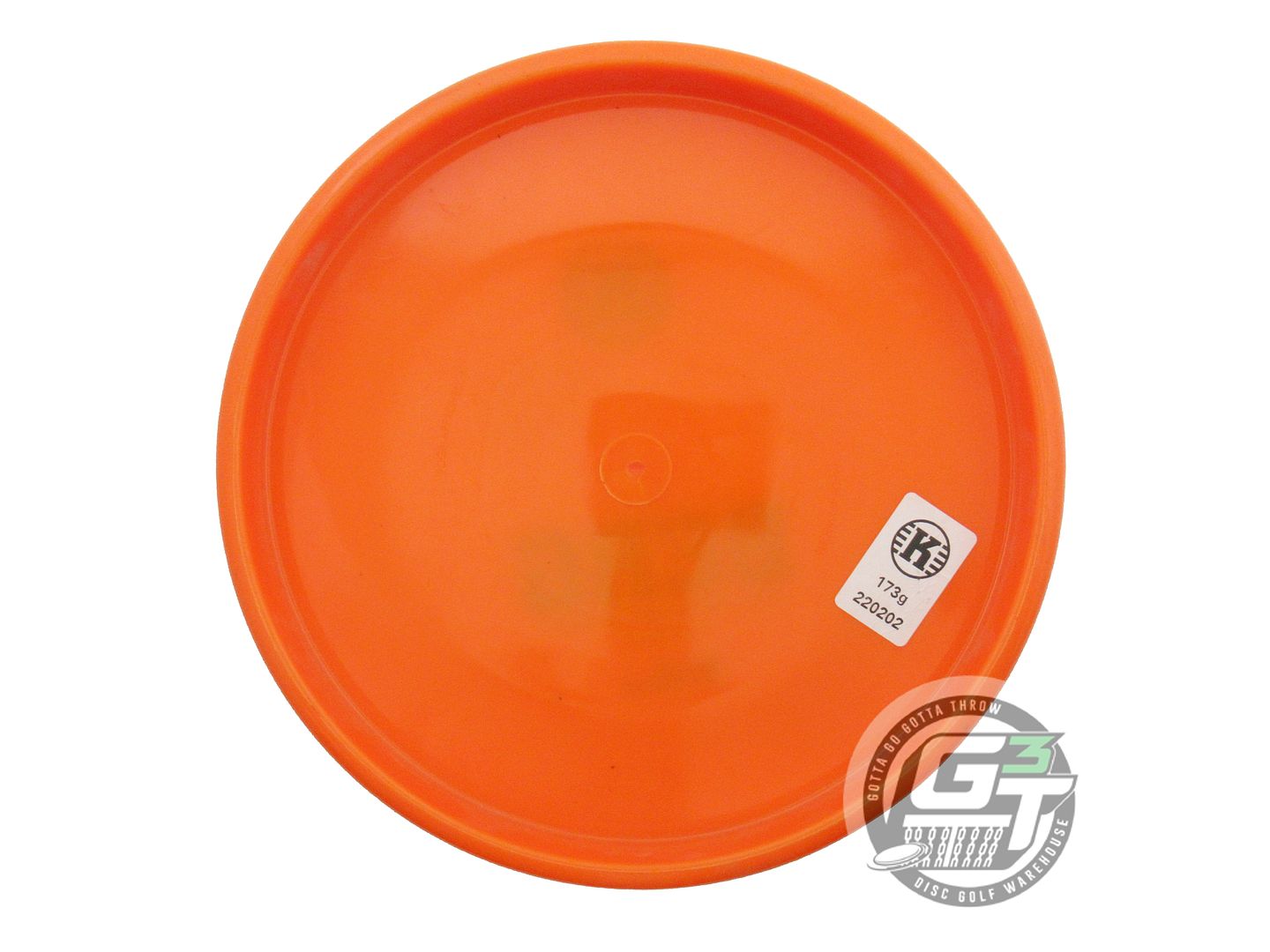 USED Kastaplast X-OUT K1 Berg 173g Orange Putter Golf Disc