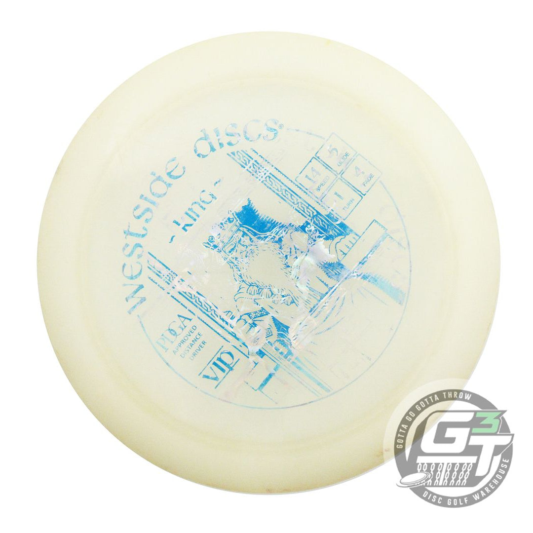 USED Westside Discs X-OUT VIP King 172g White Distance Driver Golf Disc