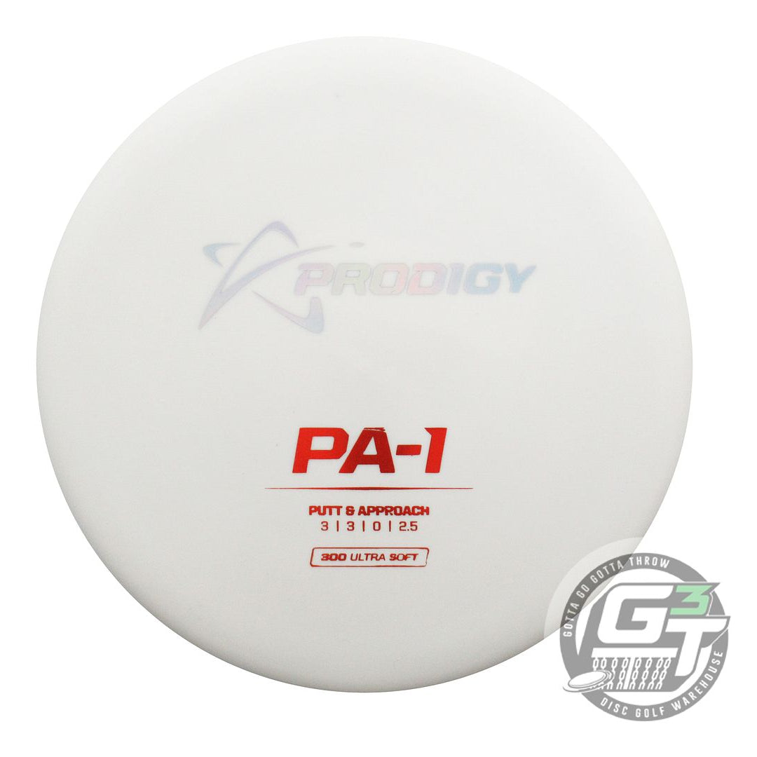 Prodigy 300 Ultra Soft PA-1 Putter Golf Disc (Individually Listed)