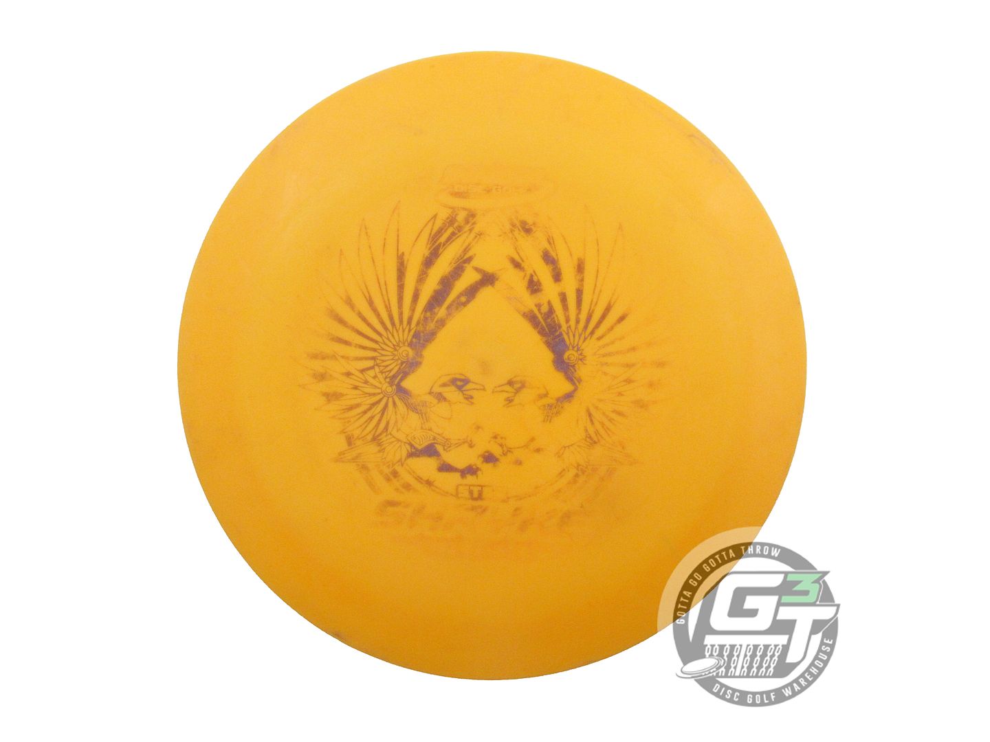 USED Innova Star Shryke 175g Marigold Wiped Stamp Distance Driver Golf Disc