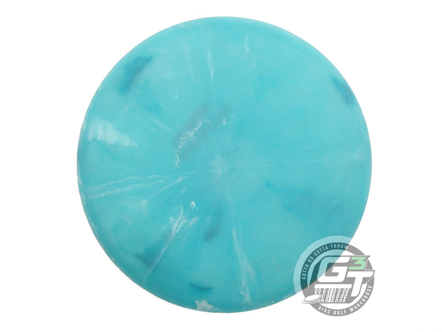 USED Lightning BLANK Standard Rubber Putter 165g Teal Putter Golf Disc