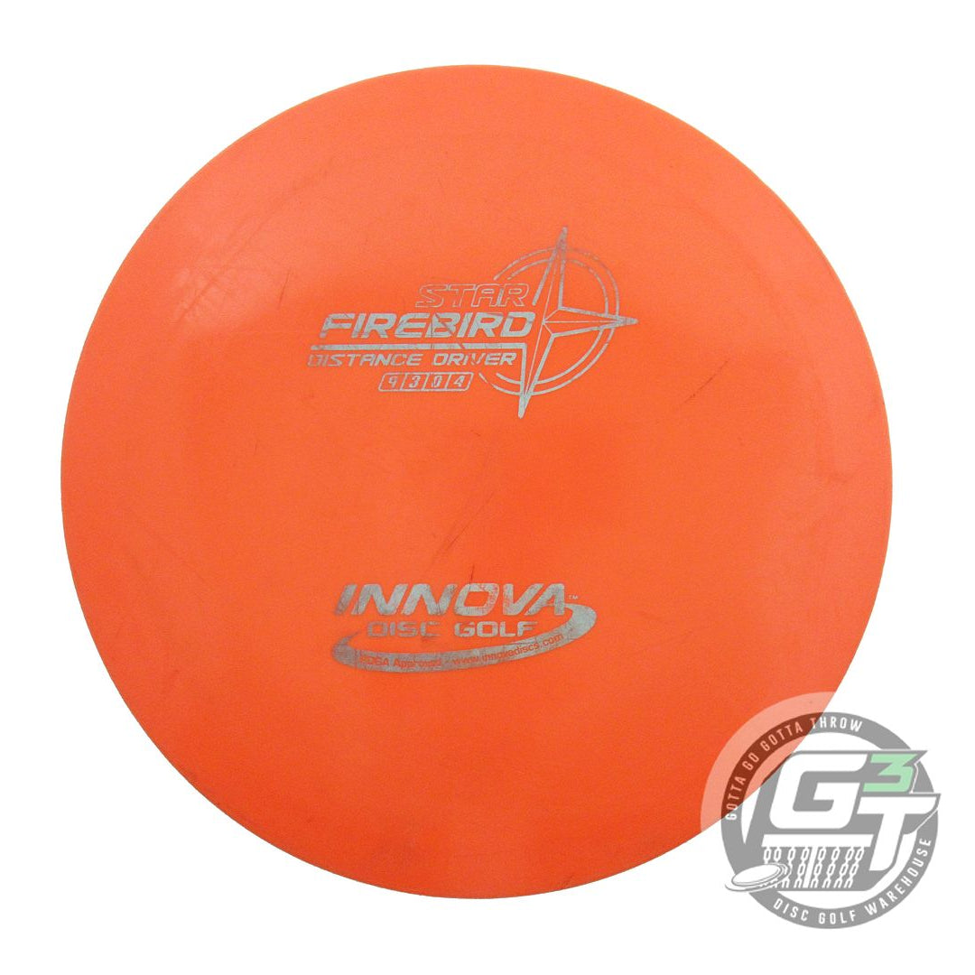 USED Innova Star Firebird 172g Orange Gold Holo Foil Distance Driver Golf Disc
