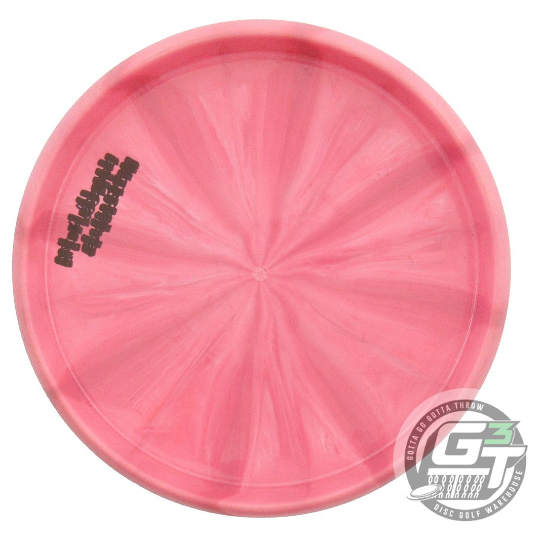 USED Dynamic Discs Fuzion Burst Warden 174g Pink Red Foil Putter Golf Disc