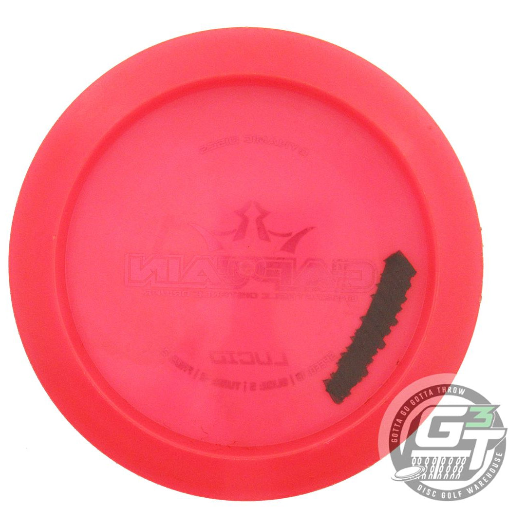 USED Dynamic Discs Lucid Captain 175g Red Blue Foil Distance Driver Golf Disc
