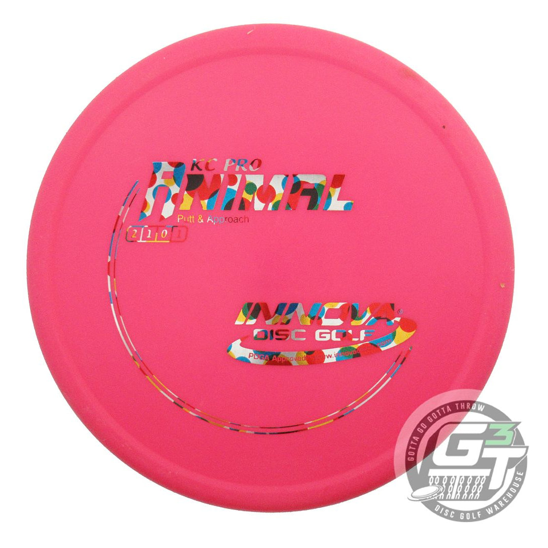 USED Innova KC Pro Animal 174g Pink Wonder Bread Foil Midrange Golf Disc