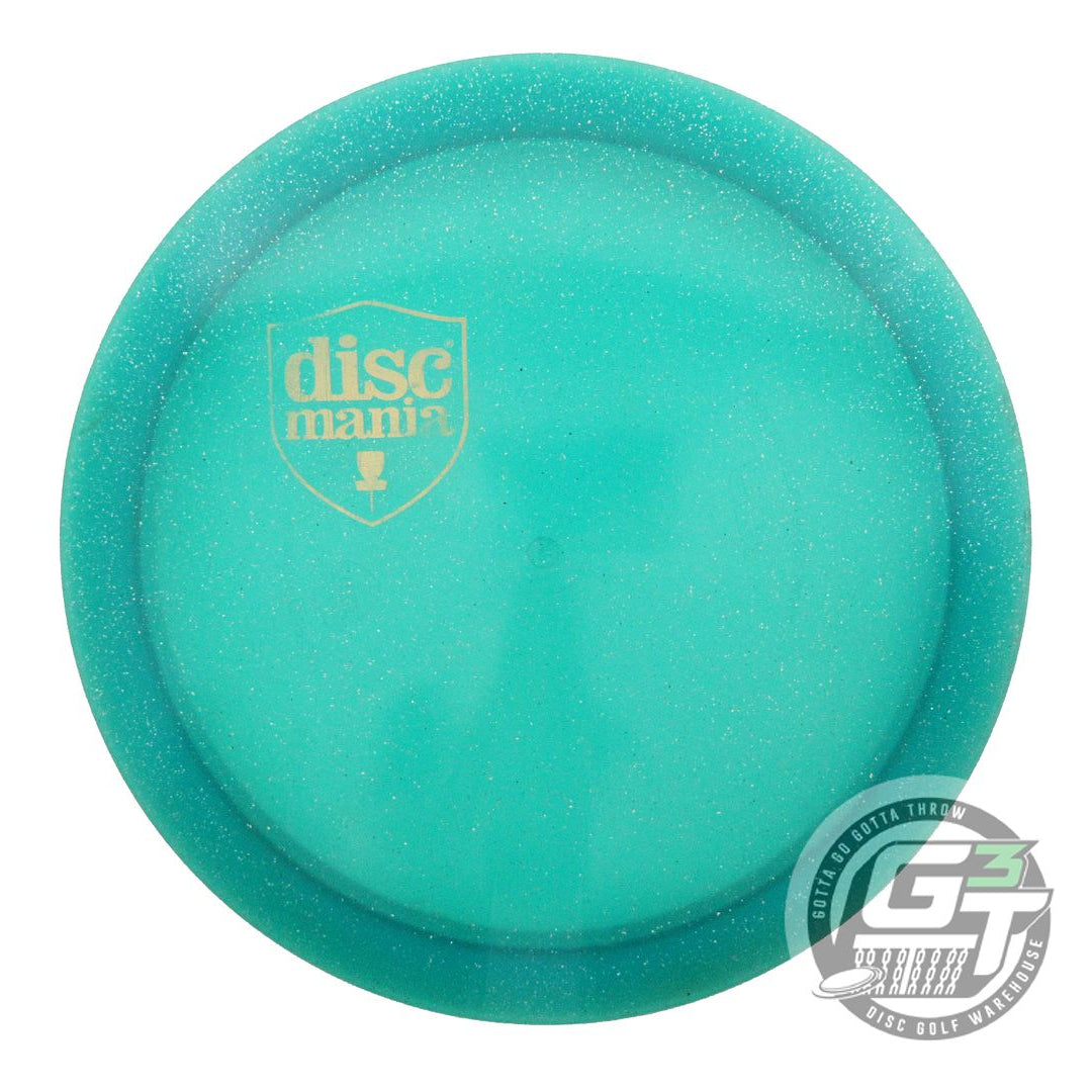 USED DiscMania MINI SHIELD Metal Flake C-Line FD3 175g Seafoam Driver Disc