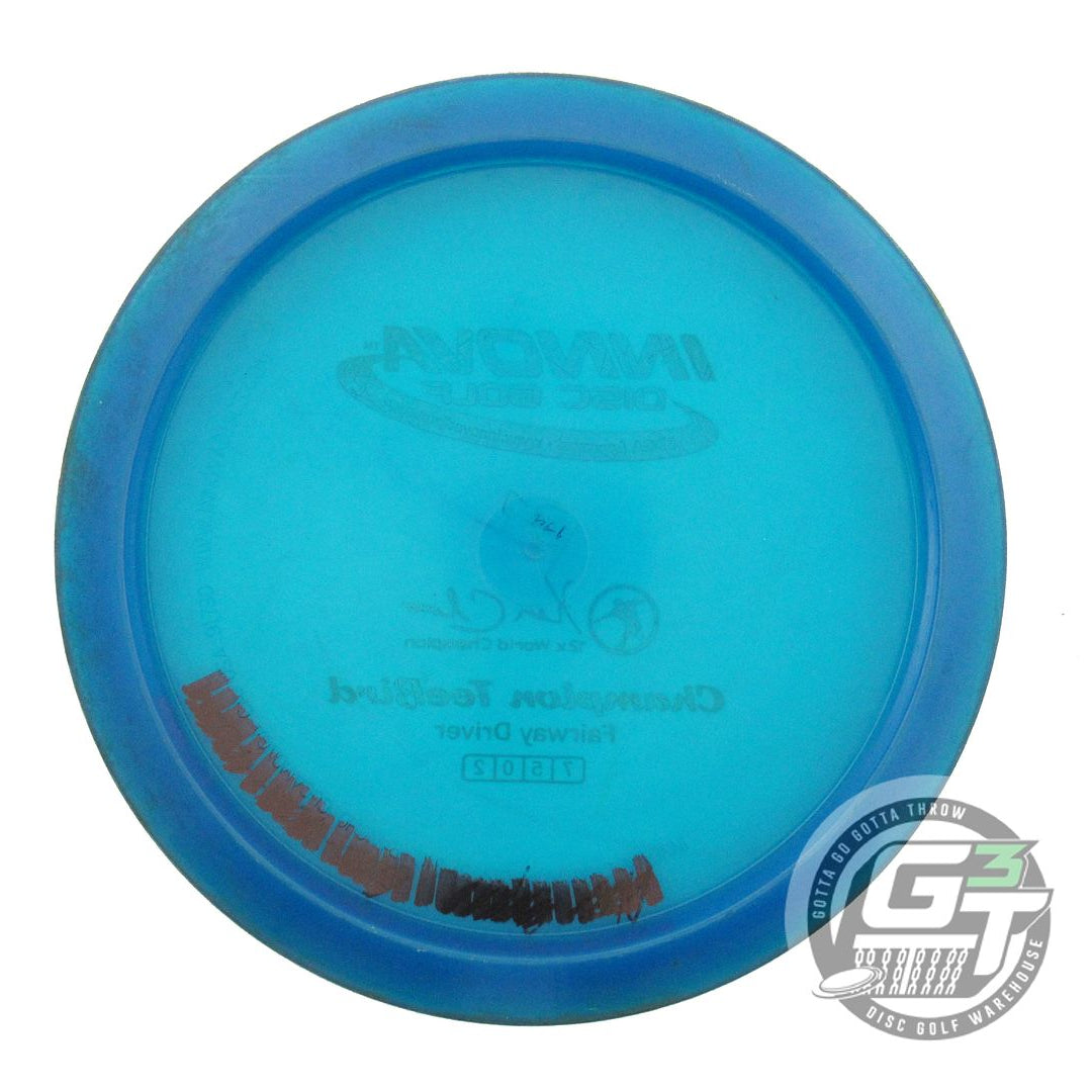 USED Innova Champion Teebird 174g Blue Green Foil Fairway Driver Golf Disc