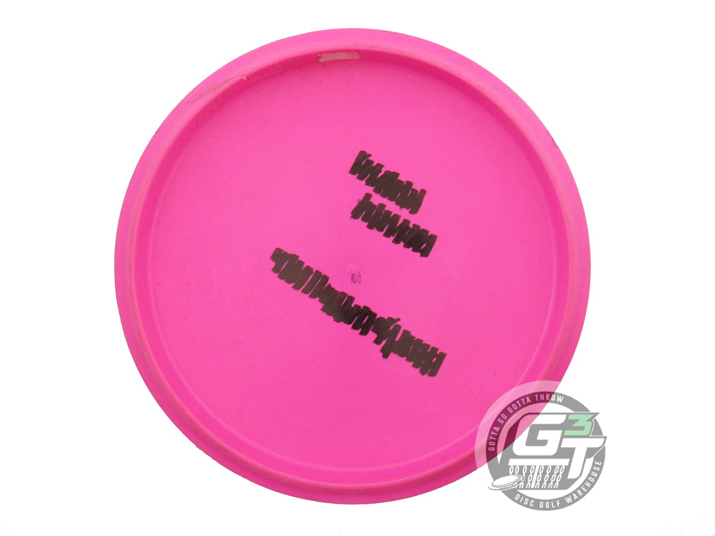 USED Discraft X Buzzz 169g Pink Silver Glitter Foil Midrange Golf Disc