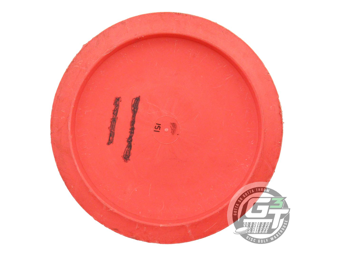 USED Lightning X-OUT Standard MX-1 151g Orange Distance Driver Golf Disc