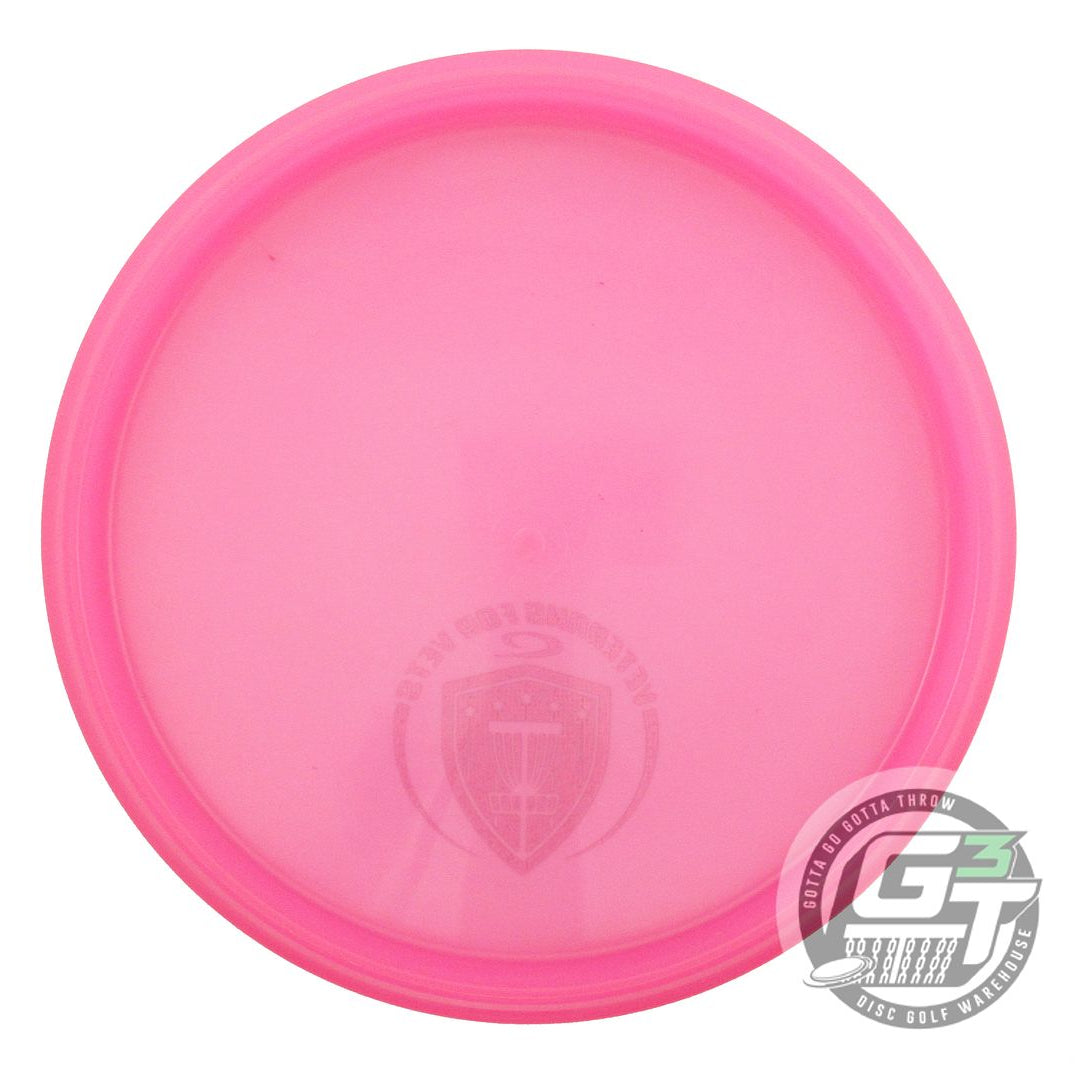 USED Latitude 64 Opto Compass 179g Pink Green Matrix Foil Midrange Golf Disc