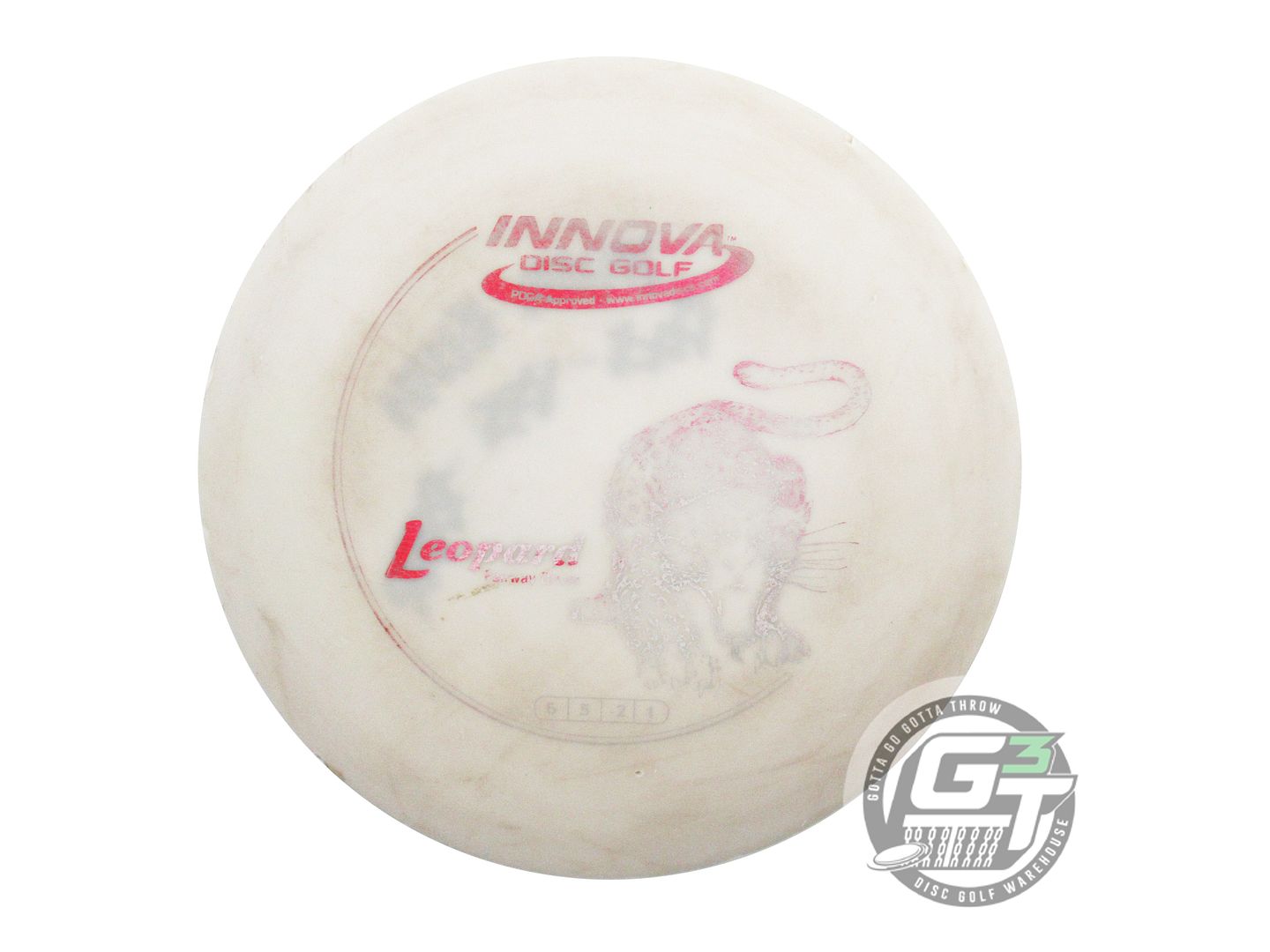 USED Innova DX Leopard 148g White Red Foil Fairway Driver Golf Disc