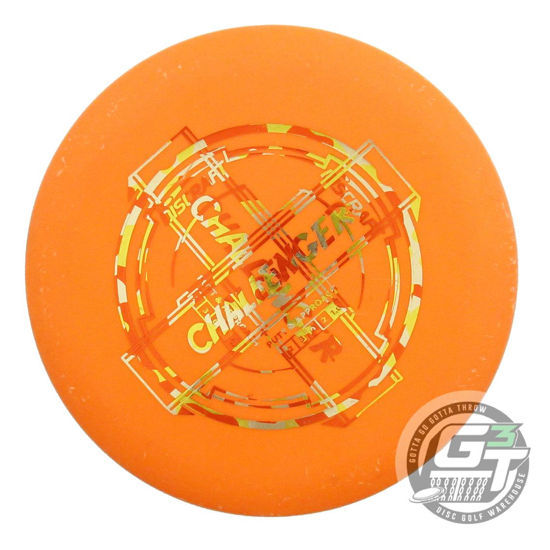 USED Discraft X-OUT Putter Line Challenger 175g Orange Putter Golf Disc