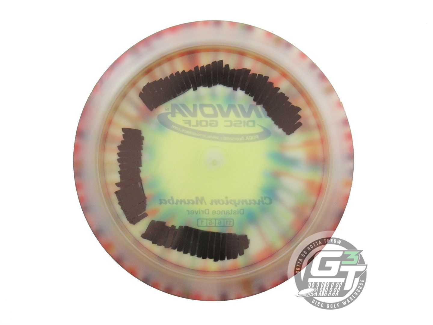 USED Innova I-DYE Champion Mamba 173g Pastel Burst Distance Driver Golf Disc