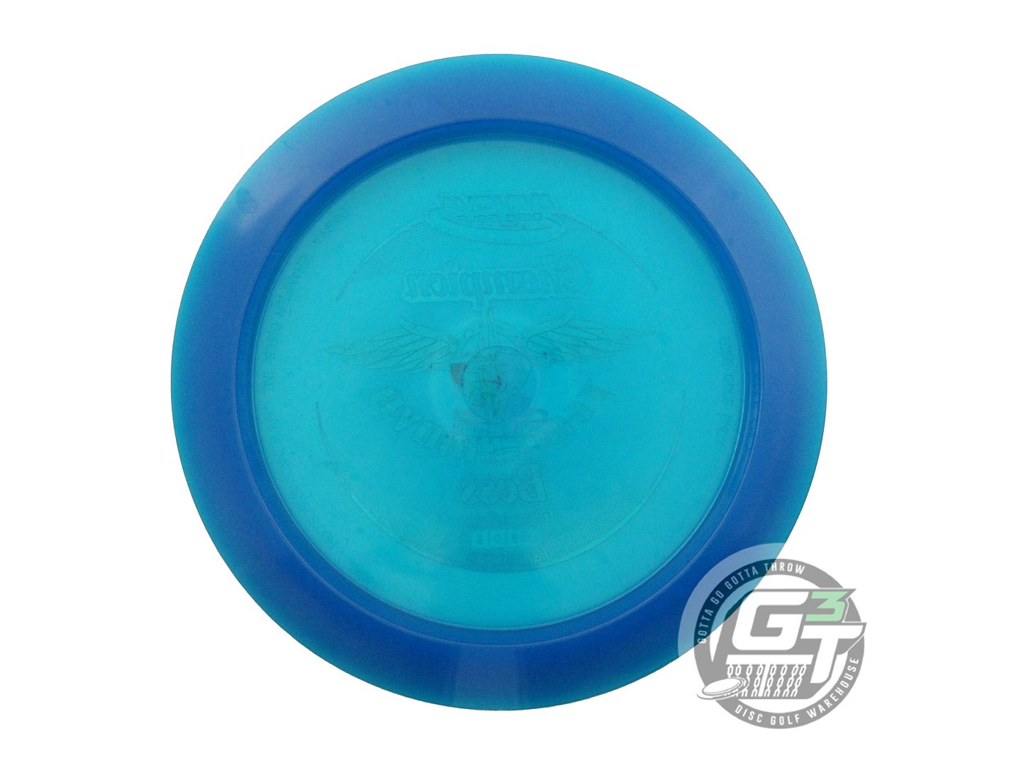 USED TEAM Innova Champion Boss 177g Blue Distance Driver Golf Disc