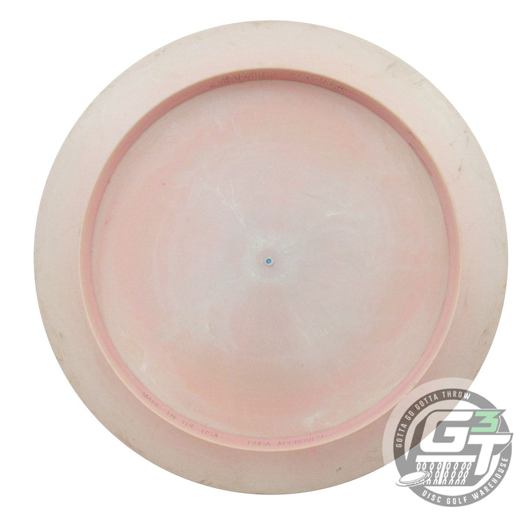 USED Discraft ESP Crank 174g Peach-Sage Black Stamp Distance Driver Golf Disc