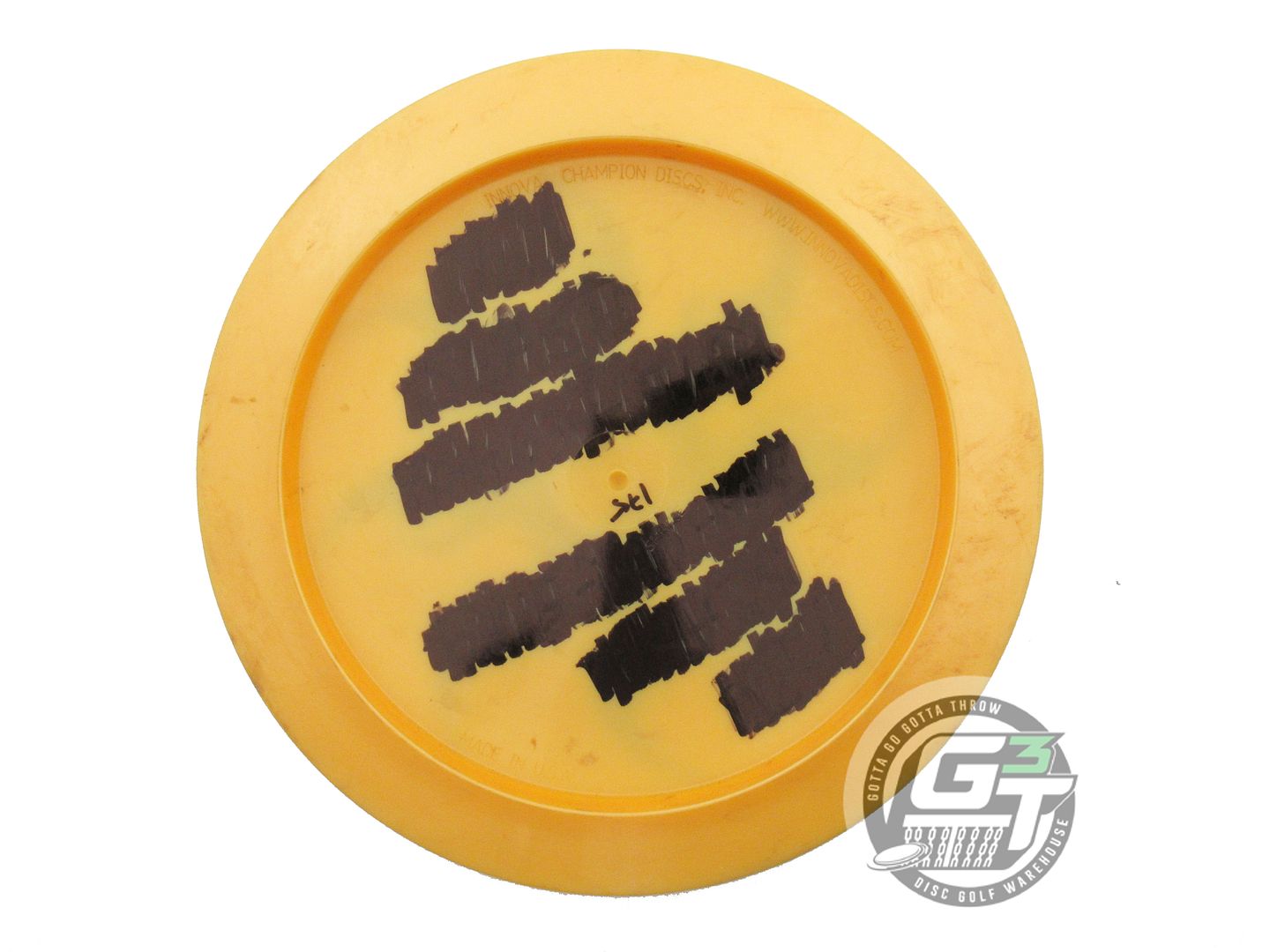 USED Innova GStar Shryke 175g Marigold HOME DYED Distance Driver Golf Disc