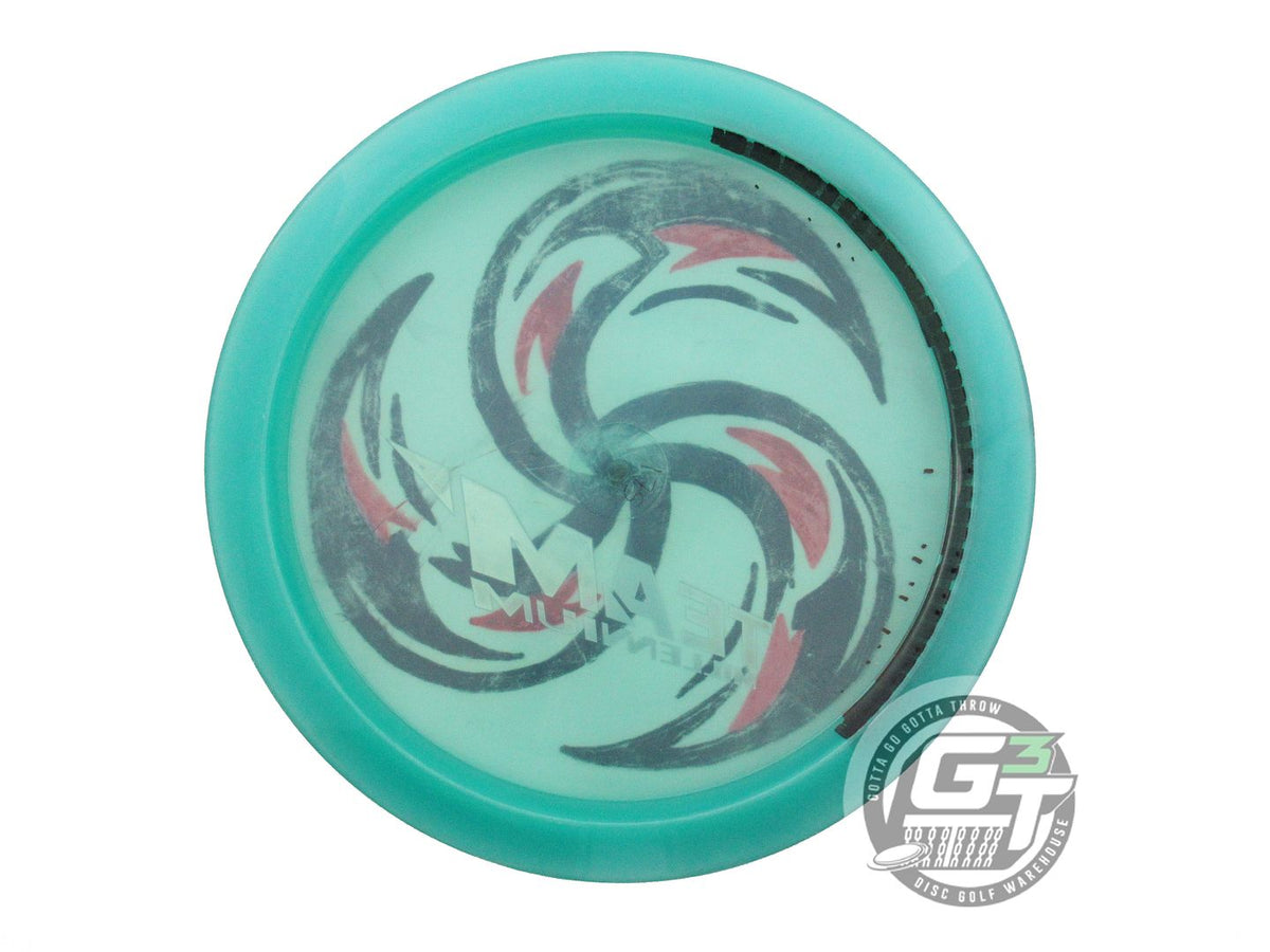 USED Millennium Quantum Draco 175g Teal TEAM STAMP Distance Driver Golf Disc