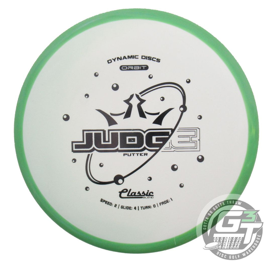 Dynamic Discs Classic Blend Orbit Judge Putter Golf Disc (Individually Listed)