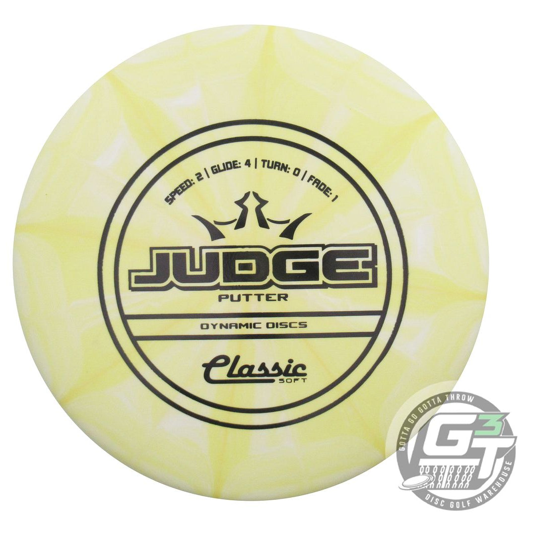 Dynamic Discs Classic Soft Burst Judge Putter Golf Disc (Individually Listed)
