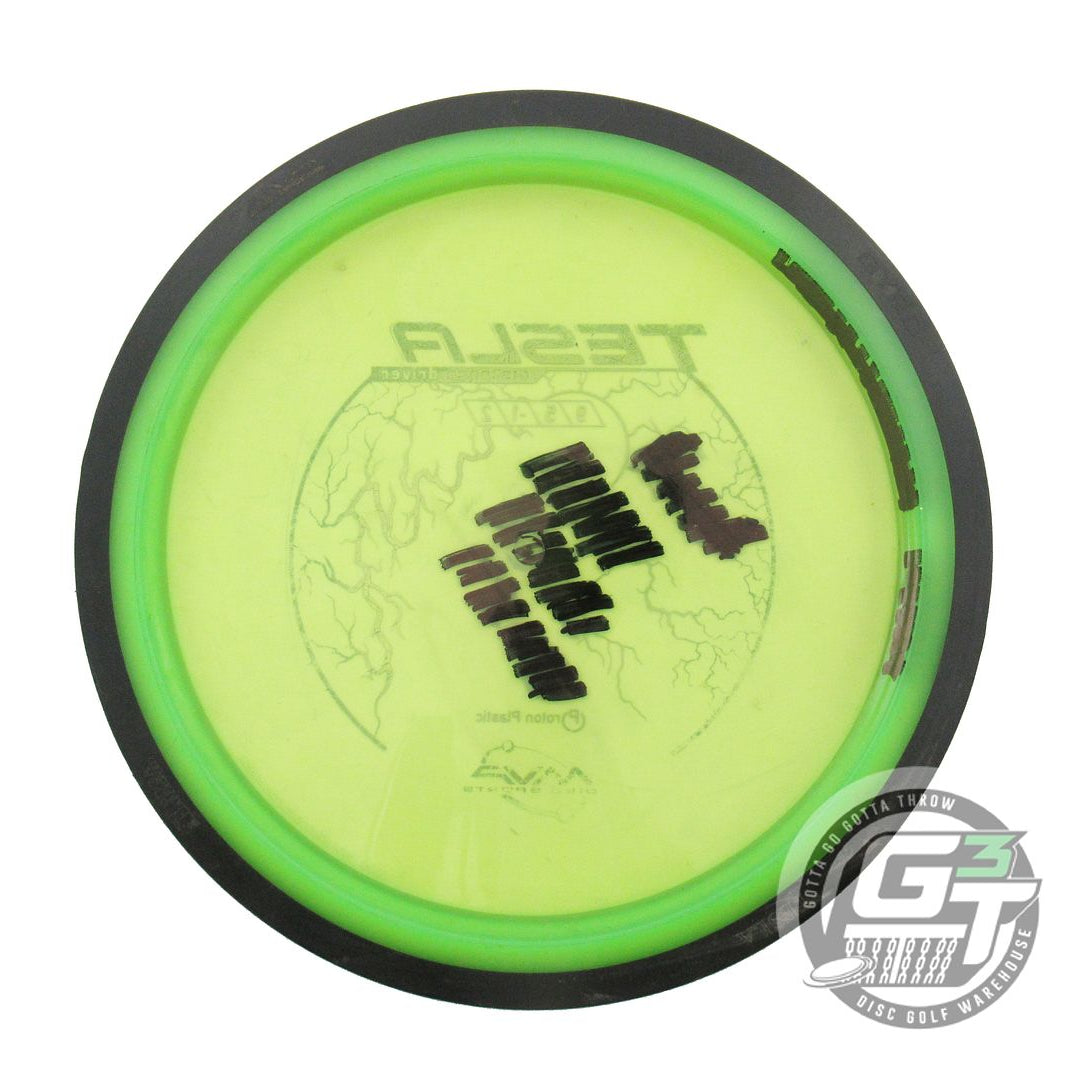 USED MVP Disc Sports Proton Tesla 173g Lime Distance Driver Golf Disc