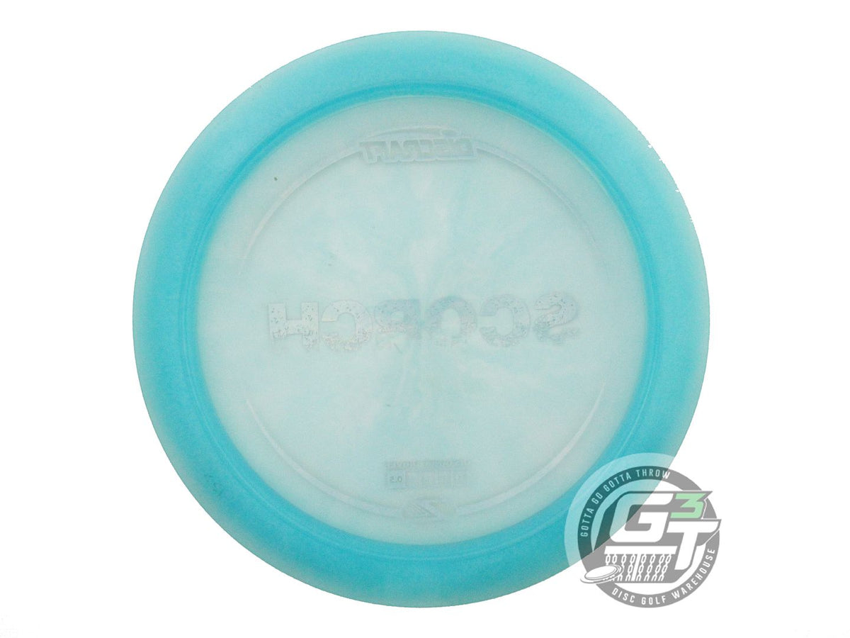 USED Discraft Z Lite Scorch 159g Aqua Gold Glitter Foil Distance Driver Disc