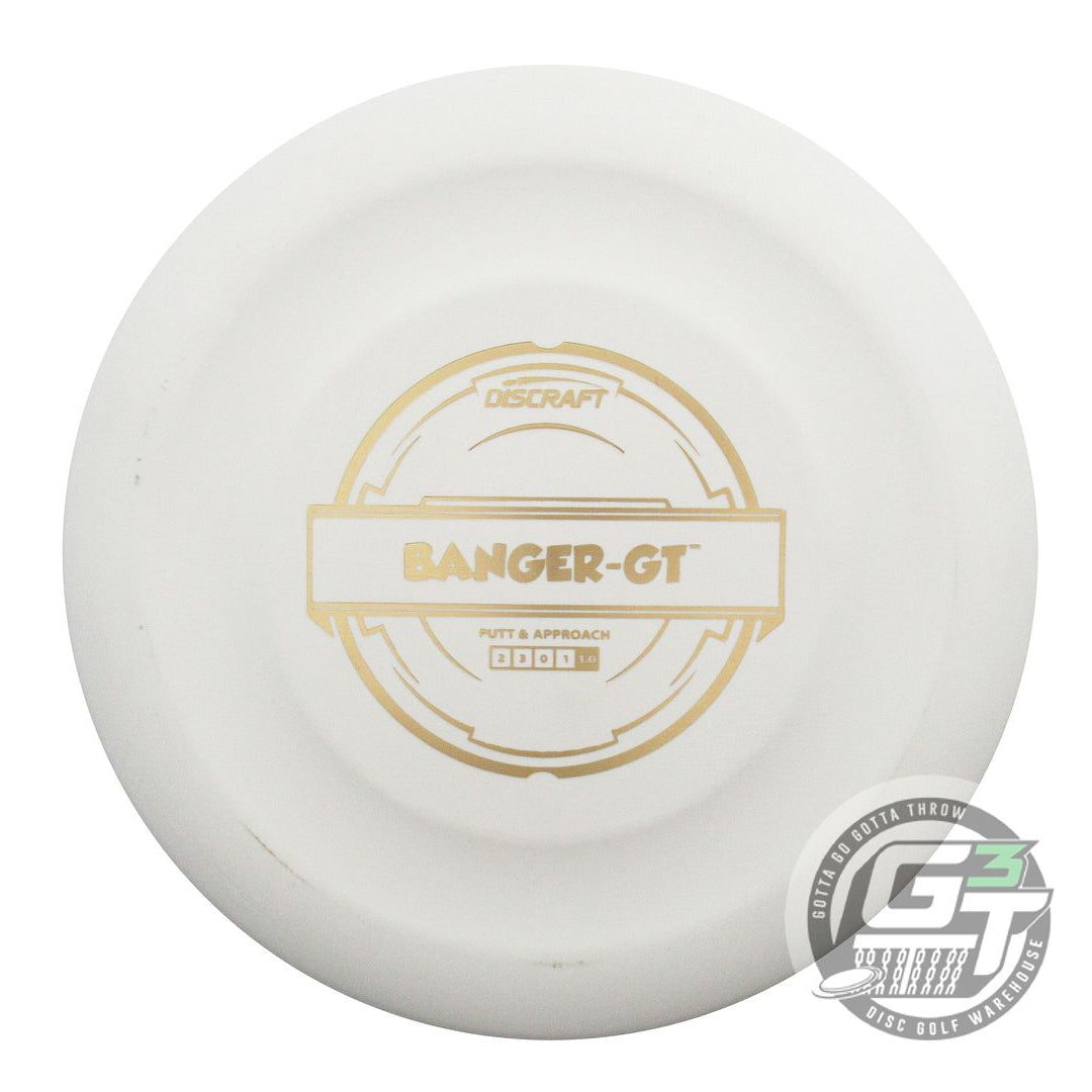 USED Discraft Putter Line Banger GT 175g White Gold Foil Putter Golf Disc