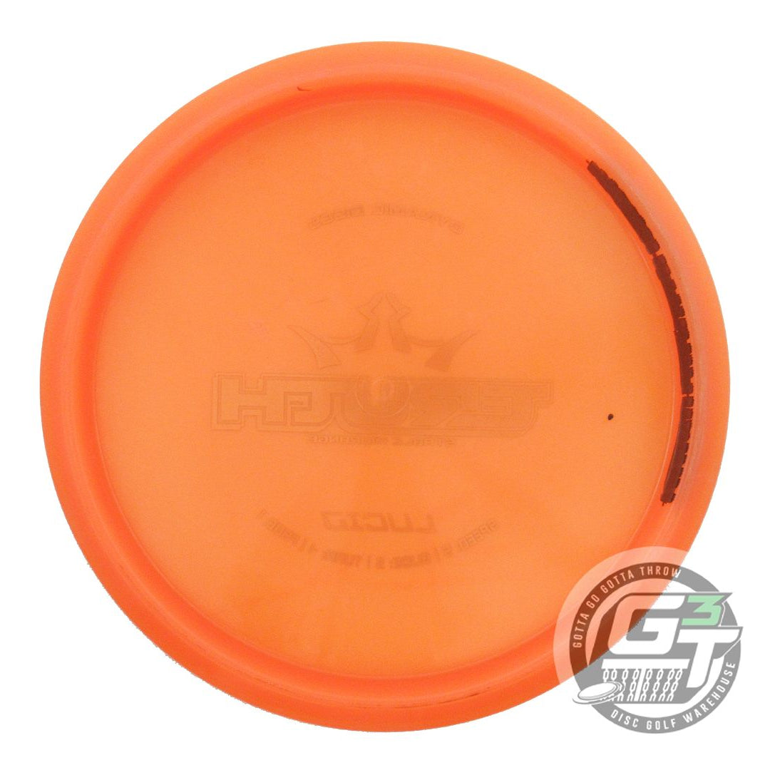 USED Dynamic Discs Lucid Truth 168g Orange Teal Foil Midrange Golf Disc