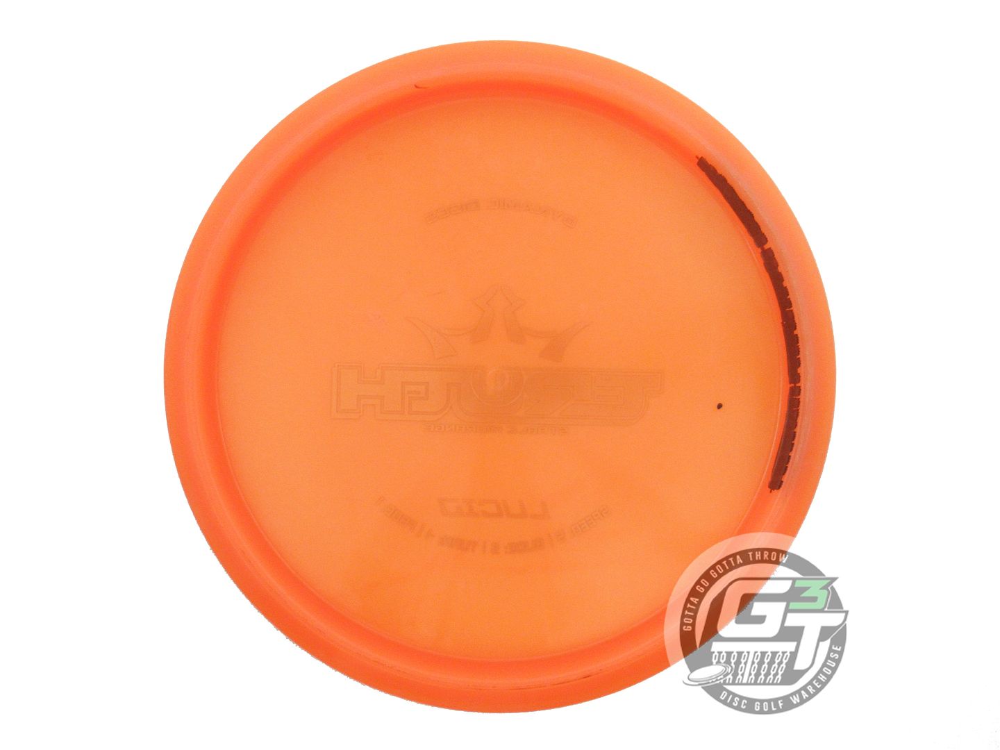 USED Dynamic Discs Lucid Truth 168g Orange Teal Foil Midrange Golf Disc